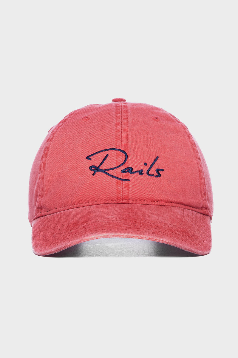 ANNIVERSARY BASEBALL CAP - WASHED RED – Rails