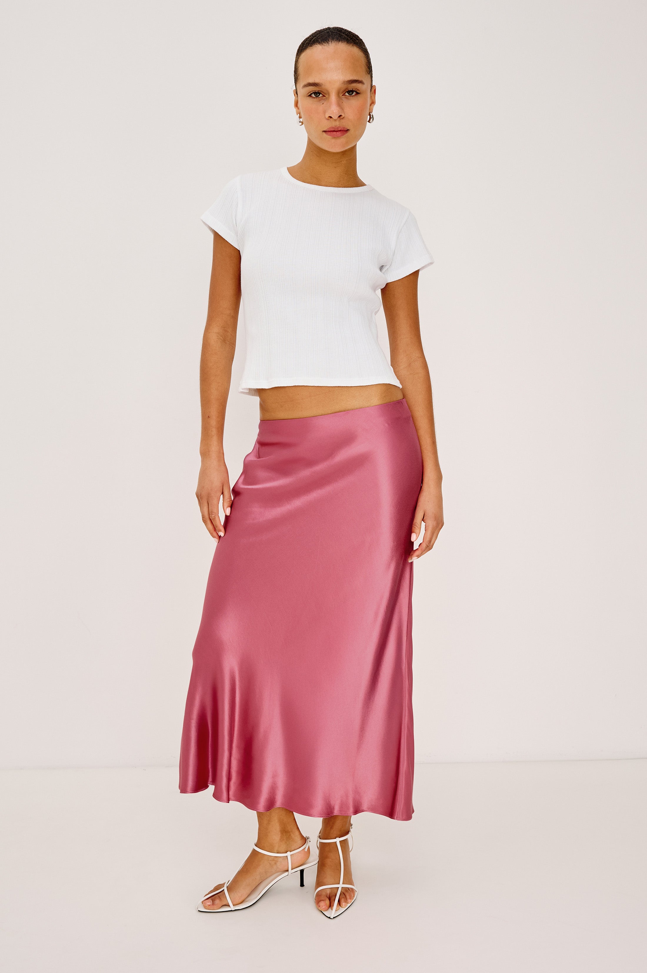 ANYA SKIRT - DARK ROSE – Rails