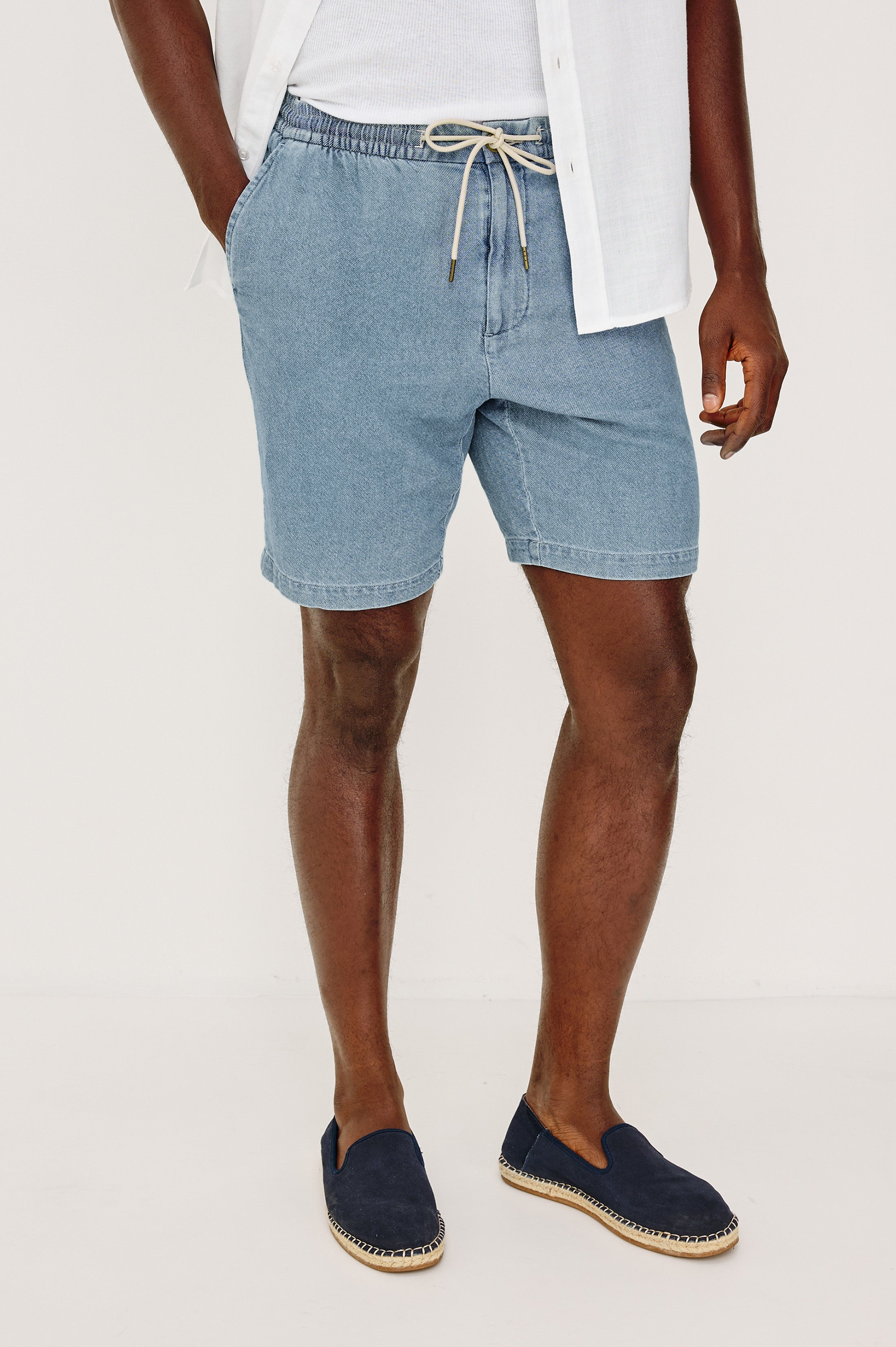 ARCHER 8.5″ SHORT - MEDIUM WASH INDIGO – Rails