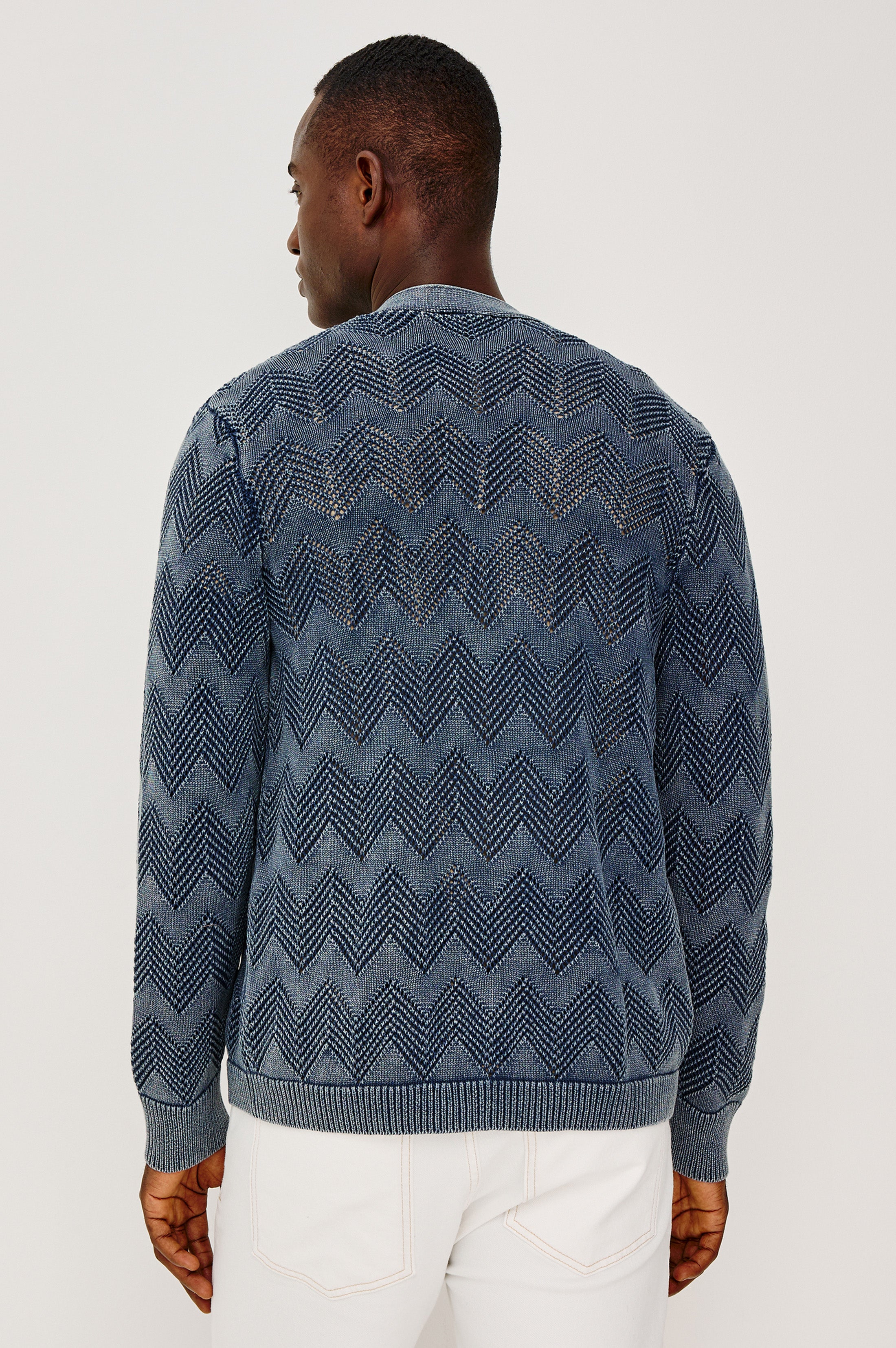 ASHE CARDIGAN - SUNFADED NAVY – Rails