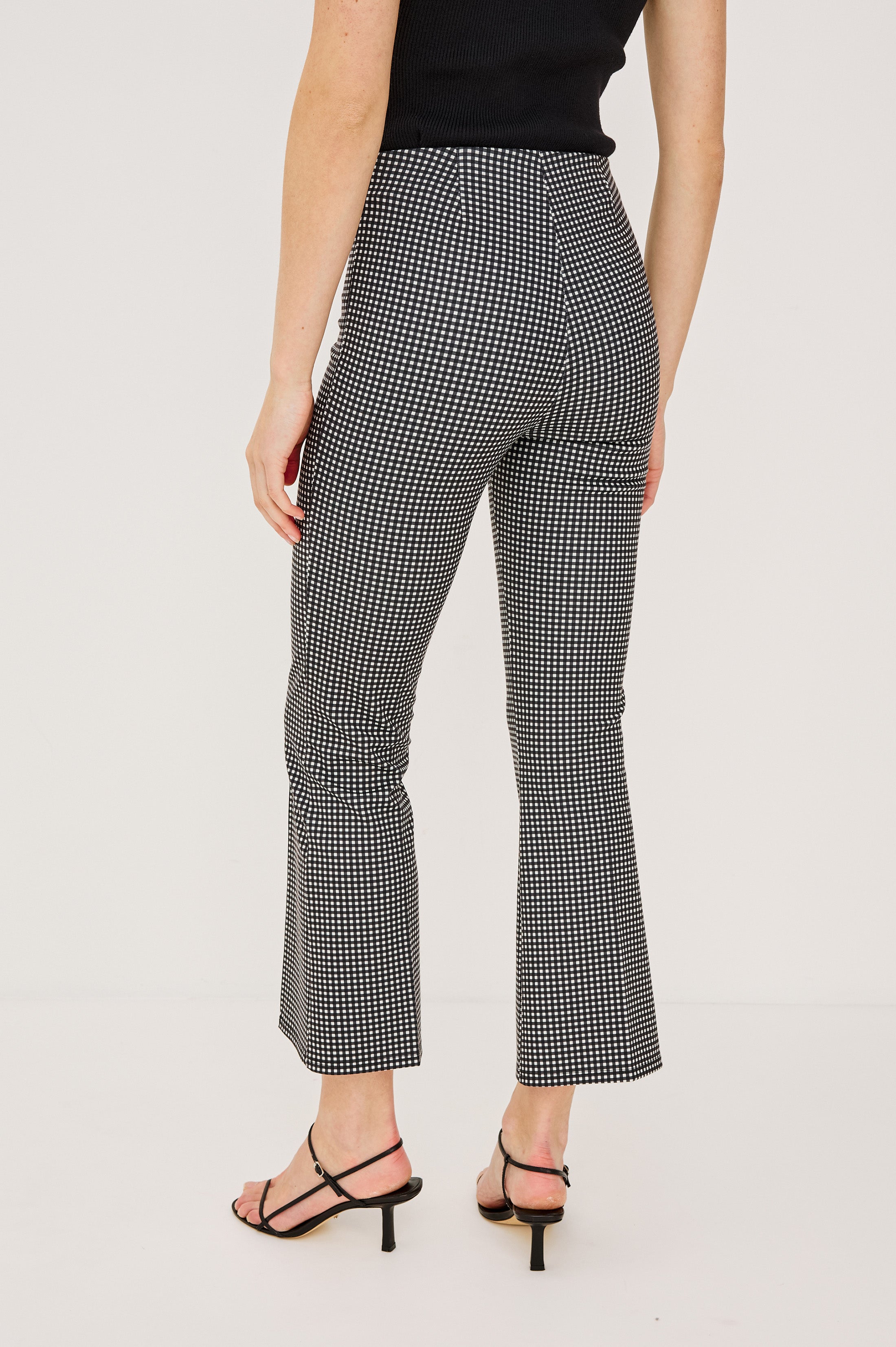 AURAY PANT - BLACK GINGHAM – Rails
