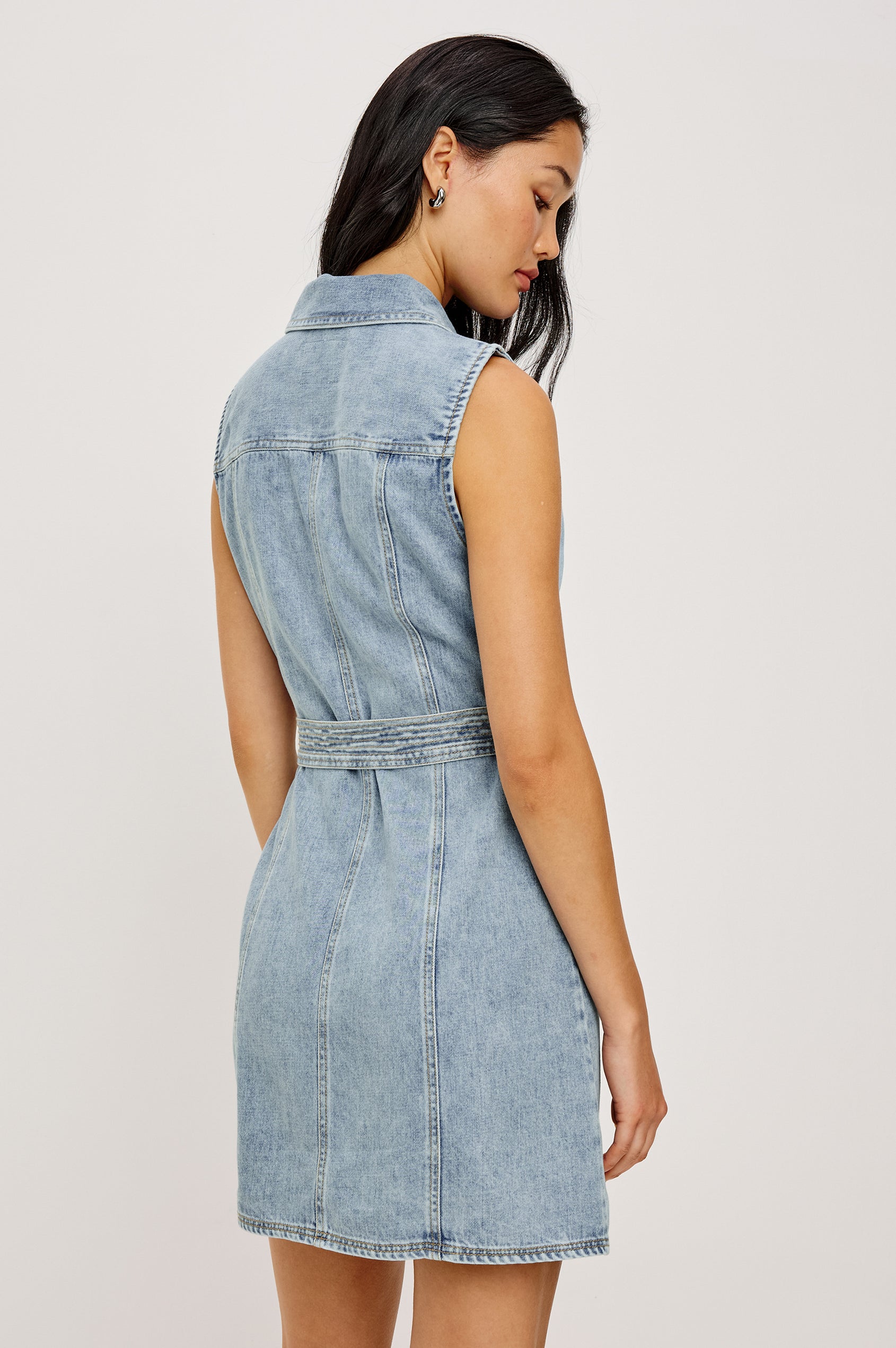 rails strand denim dress Rails Strand Denim Dress