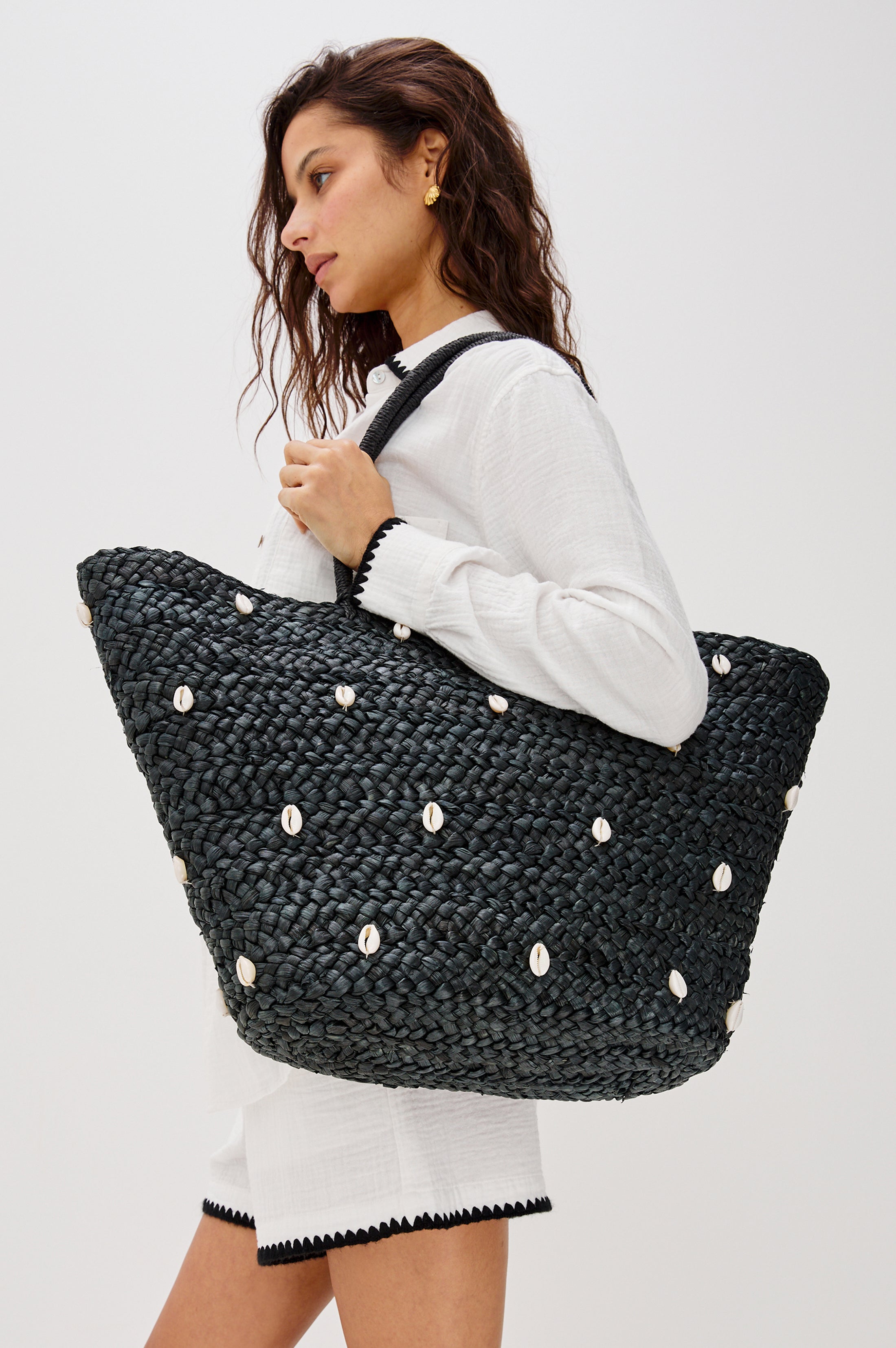 【SEA】BASKET BAG ブラック SEA BASKET BAG（SMALL）