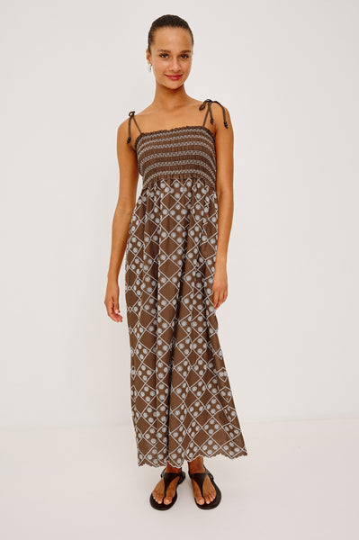 the becca maxi dress Rails | - Cocoa Daisy Embroidery | Premium Cotton | Size S flannel Portia and Scarlett Prom 16) MEASUREMENTS Select Size:US 10