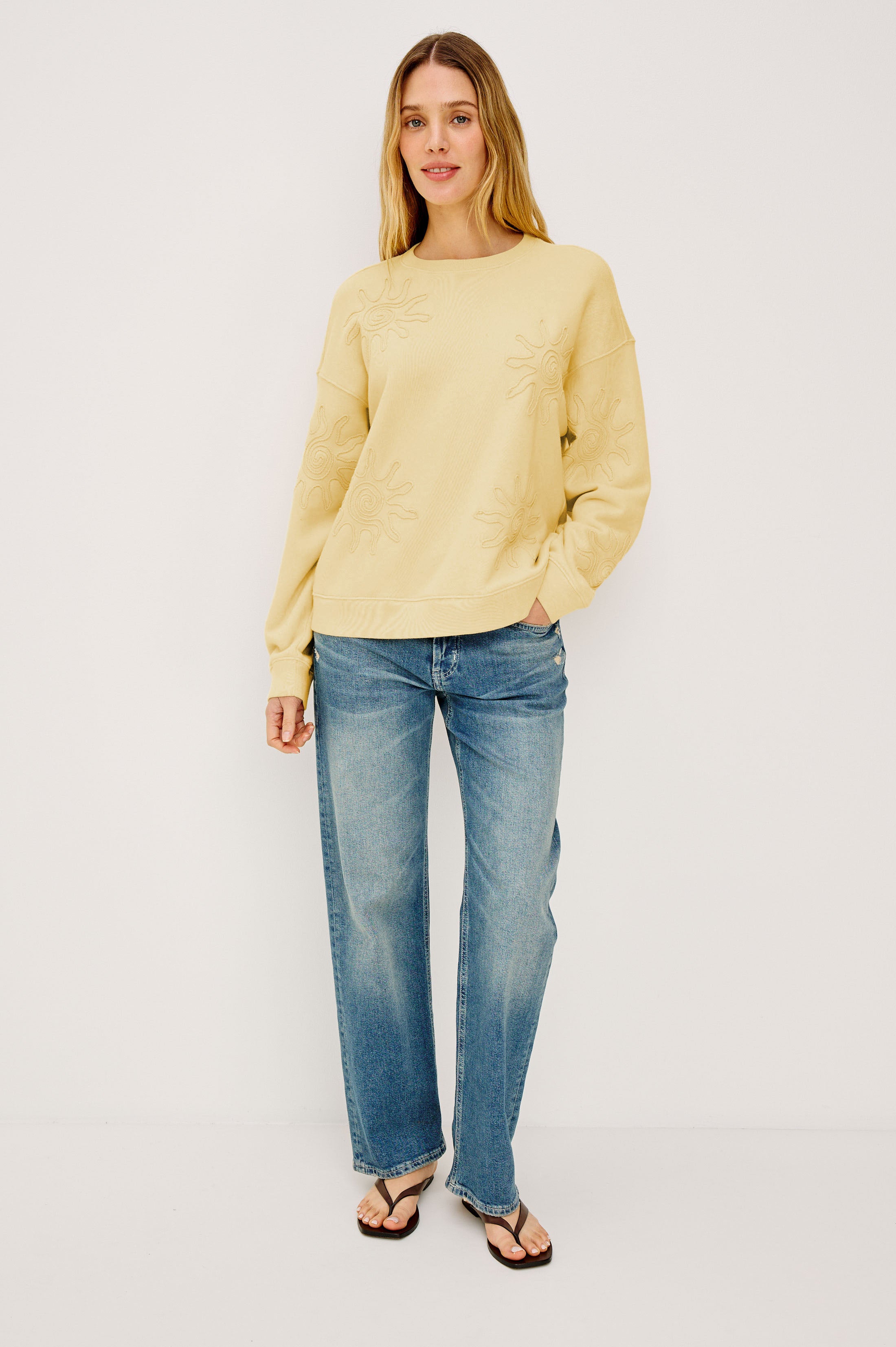 BECKLEY SWEATSHIRT - SUNSHINE – Rails