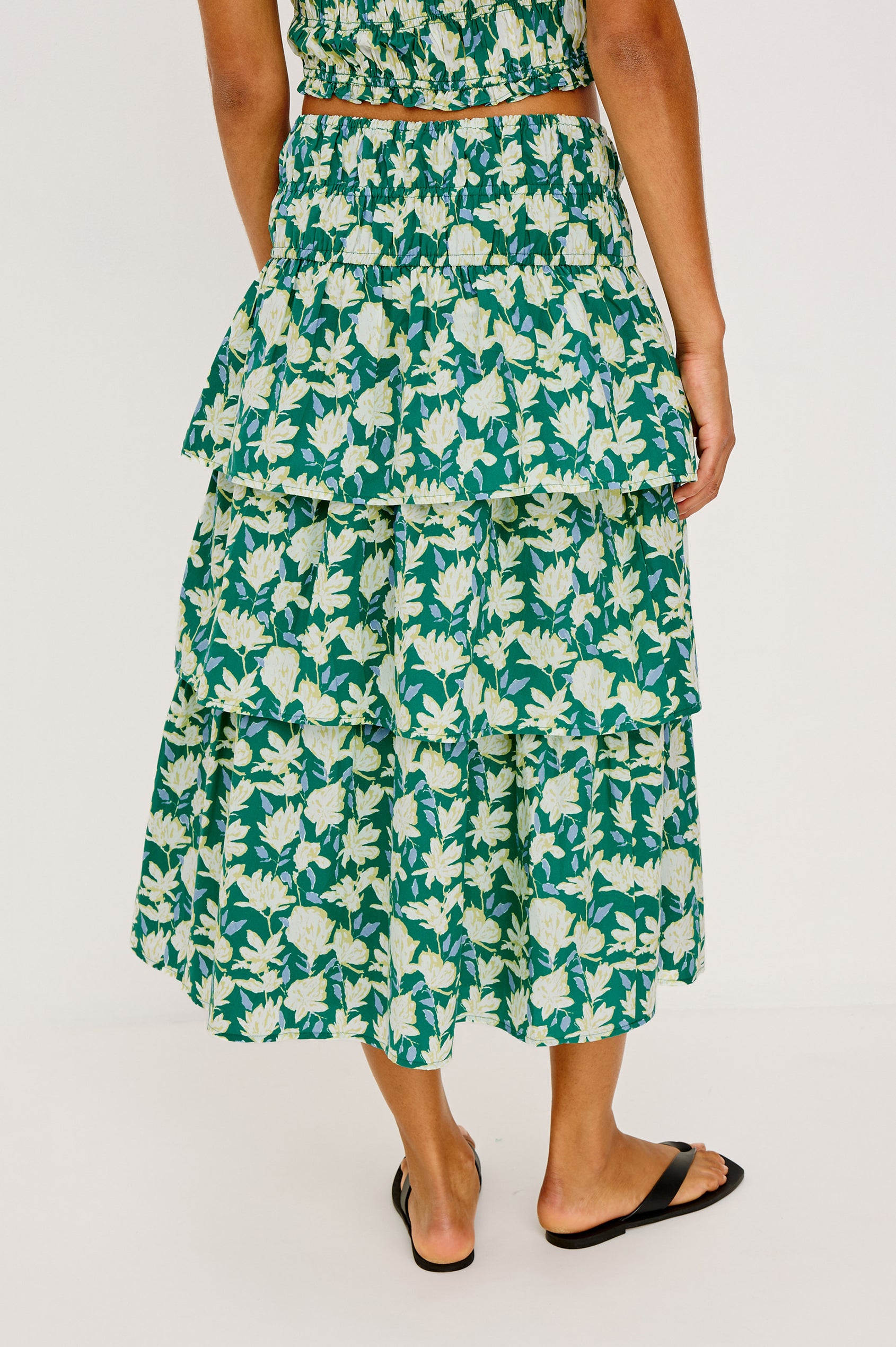 belle green dress BELLE SKIRT