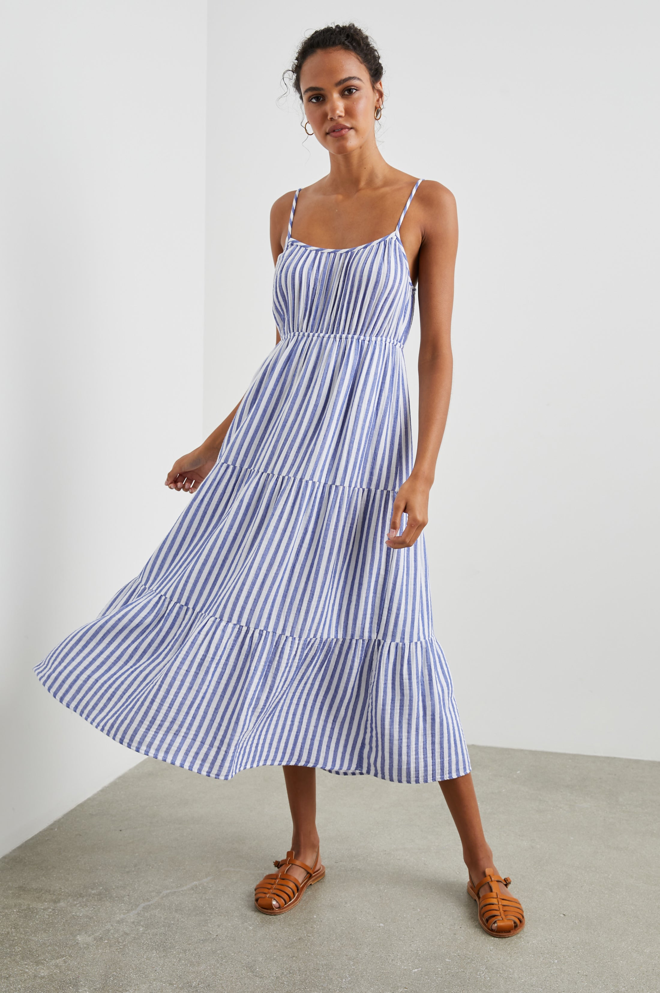 BLAKELY DRESS - ANACAPA STRIPE – Rails