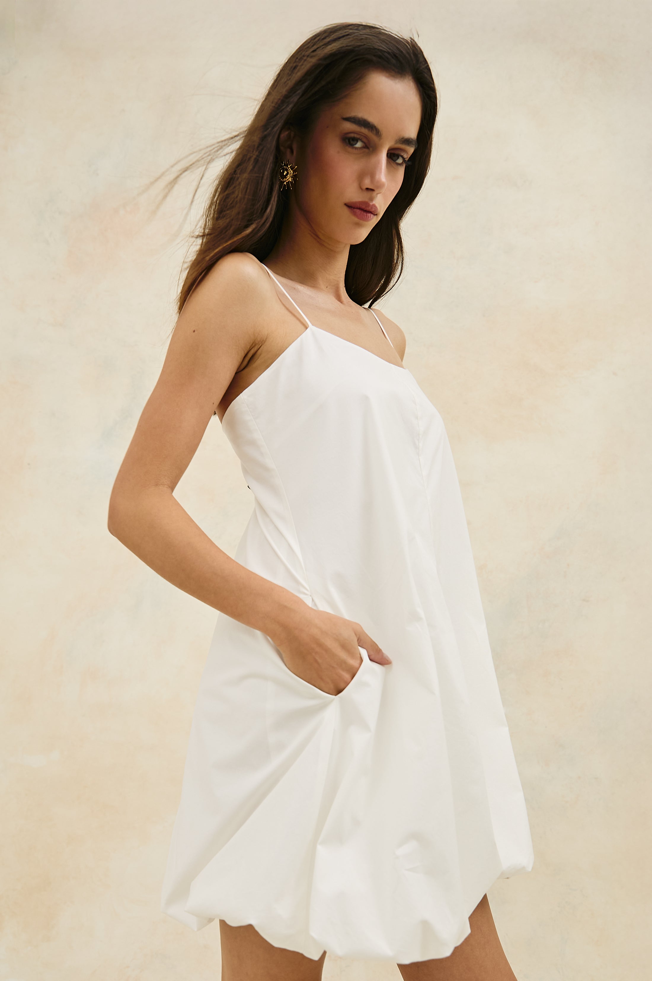 BLANCA DRESS - WHITE – Rails