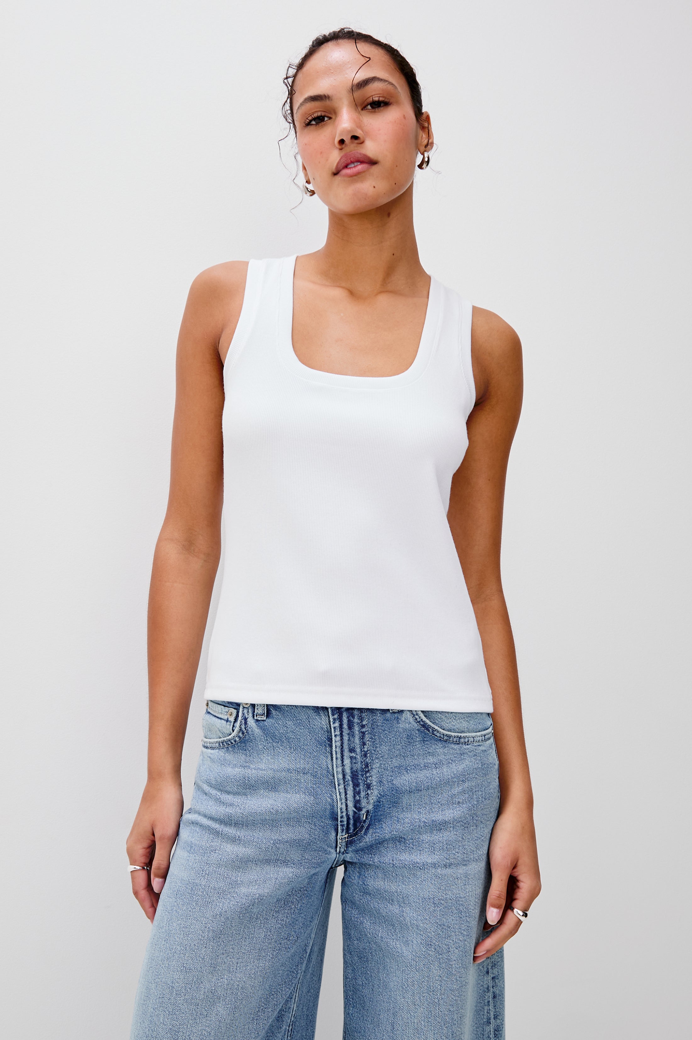 BOBBIE TANK - WHITE – Rails
