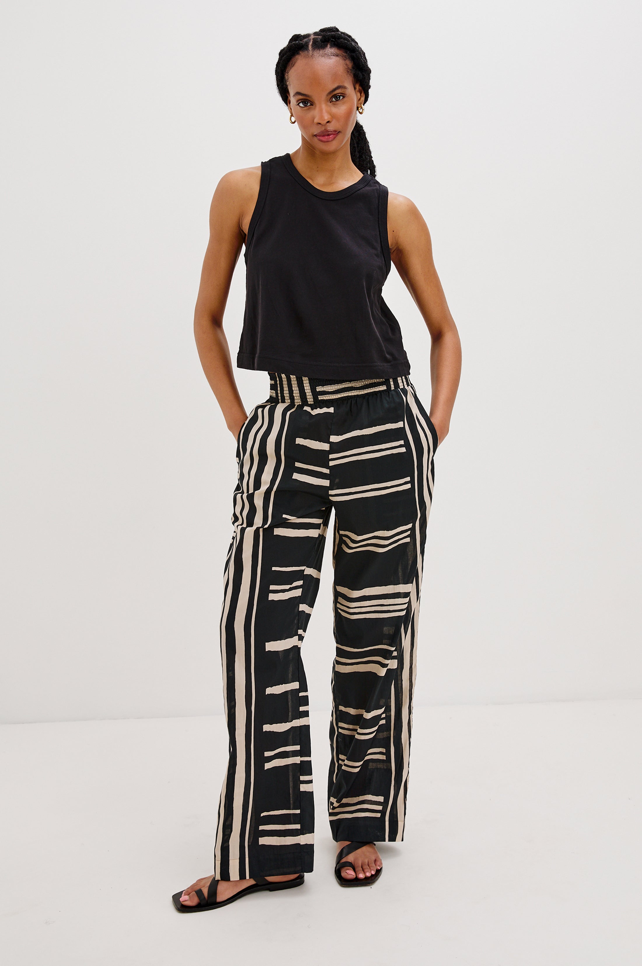BRENDON PANT - ISLAND STRIPE – Rails