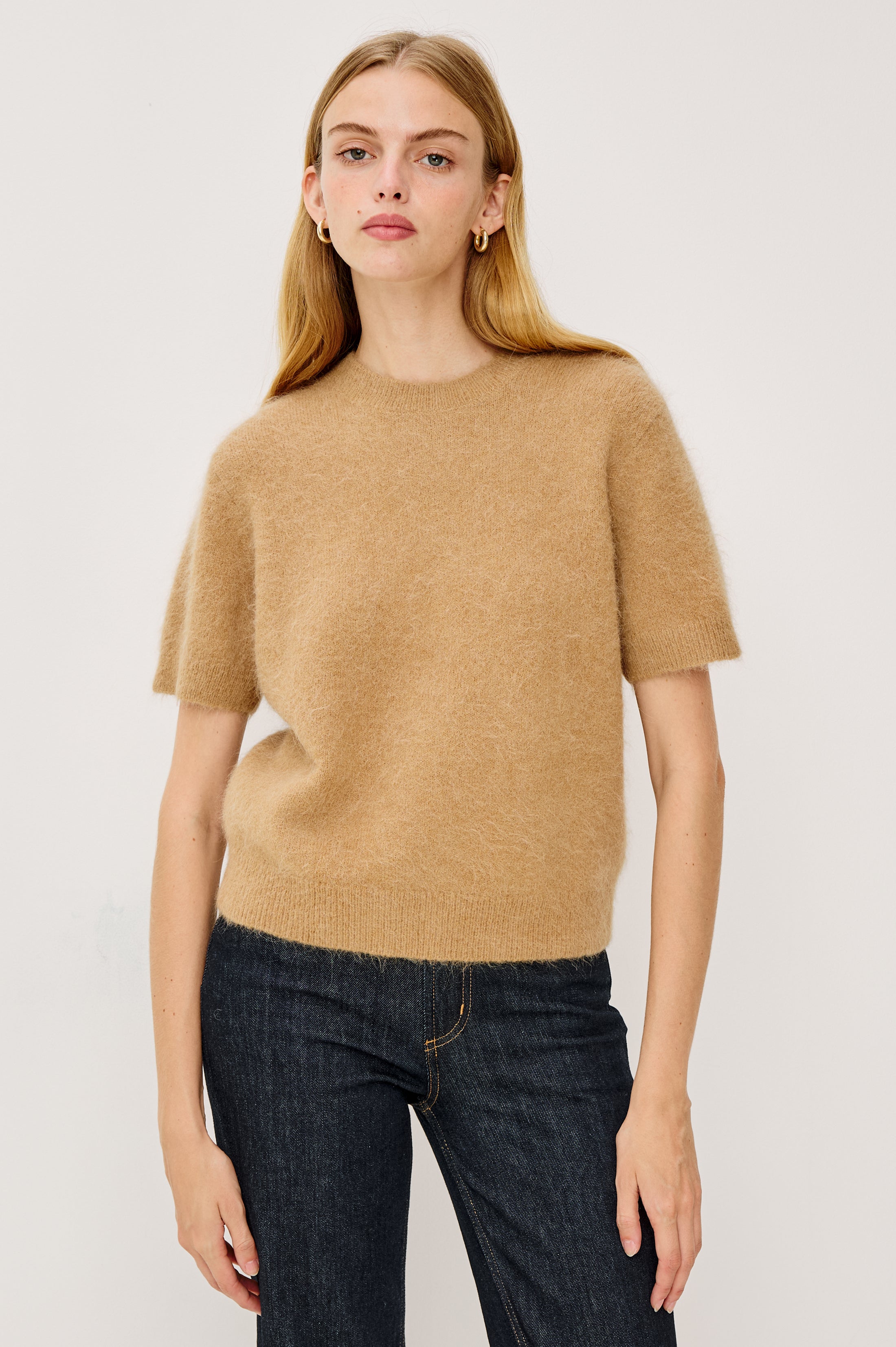 トップス RIELLE RICHE Low Count Yarn Knit Tops トップス RIELLE RICHE Low Count Yarn Knit Tops RIELLE RICHE Low