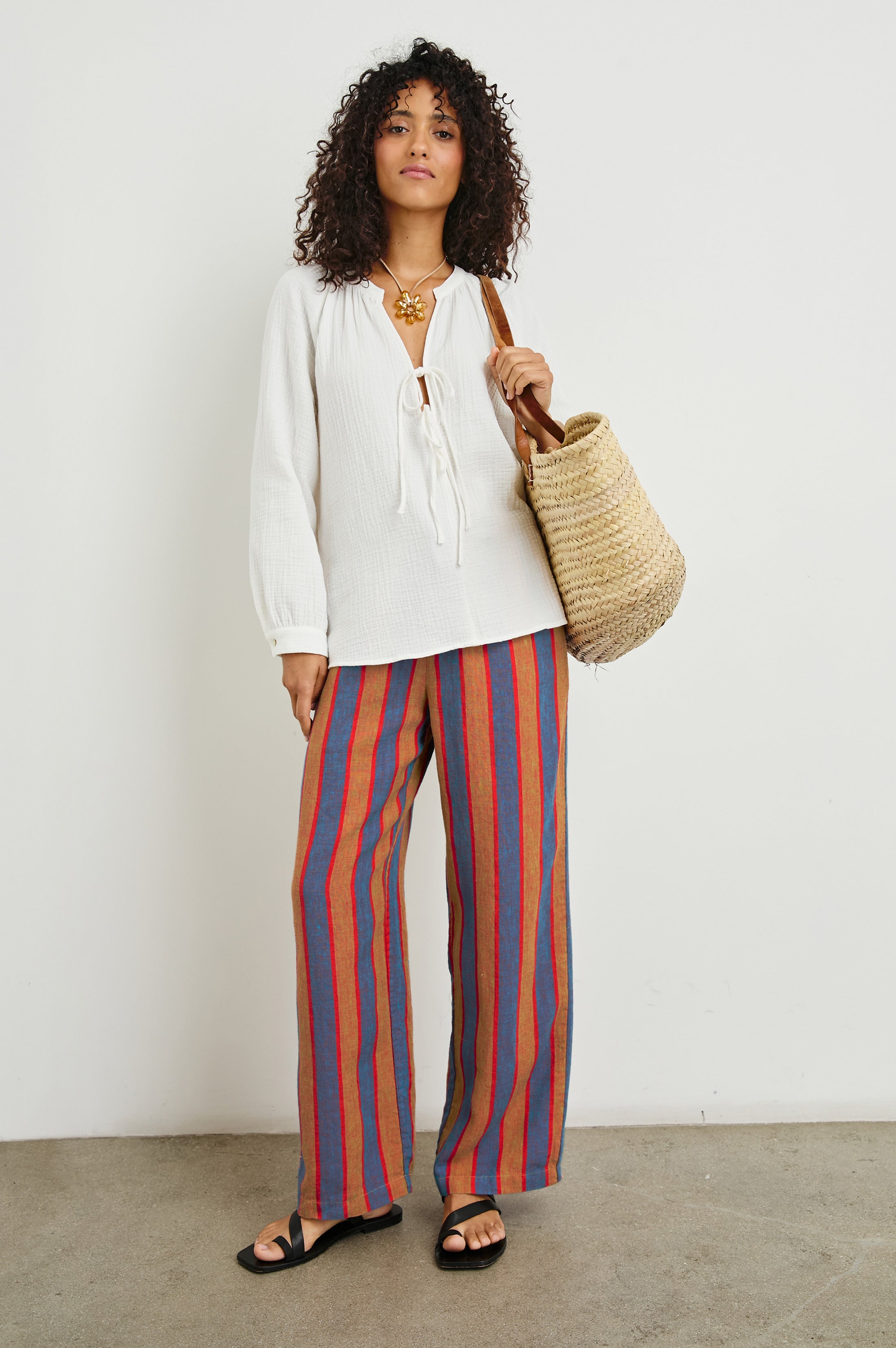 BRIELLE TOP - WHITE – Rails