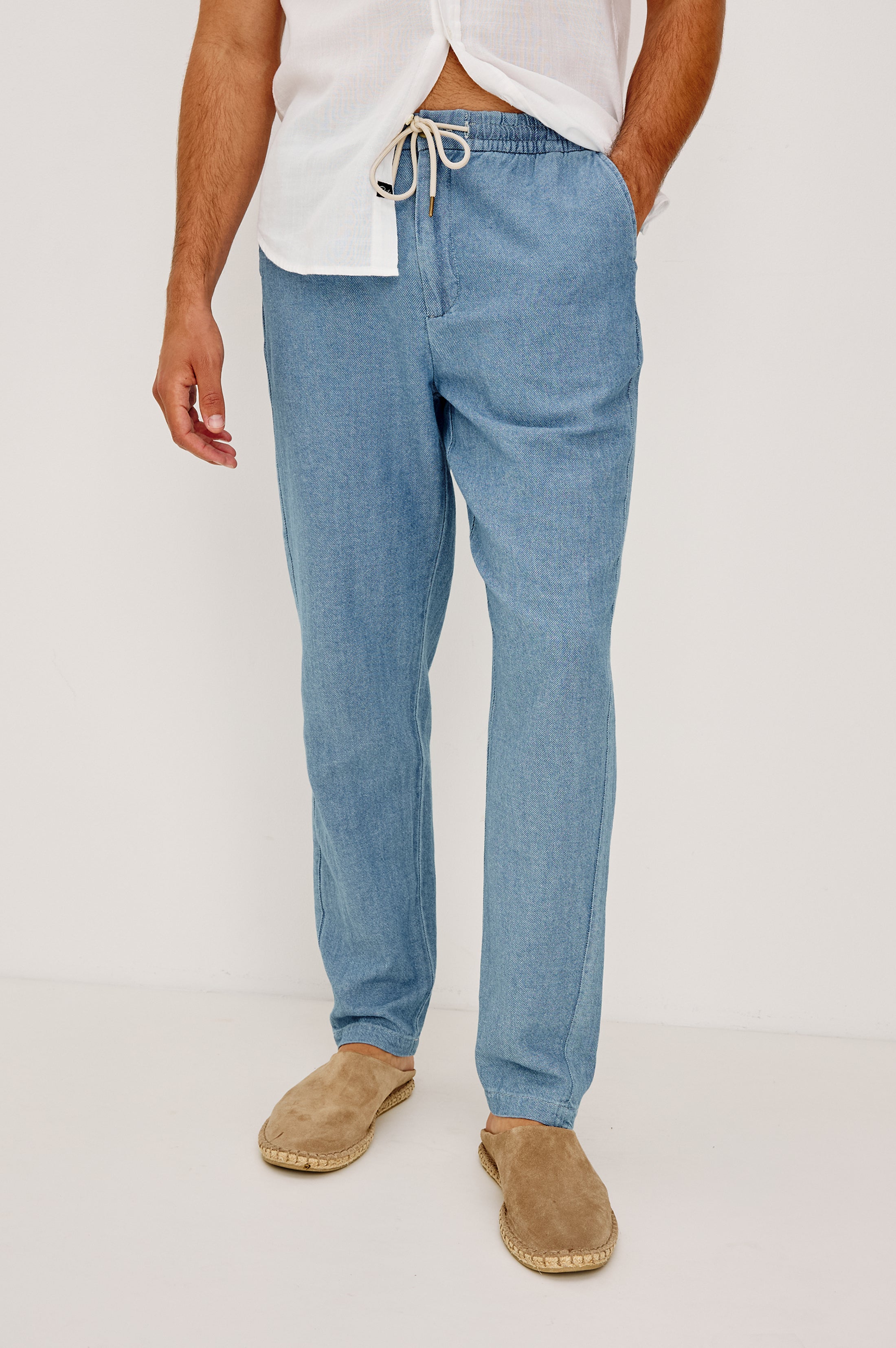 CALLUM PANT - MEDIUM WASH INDIGO – Rails
