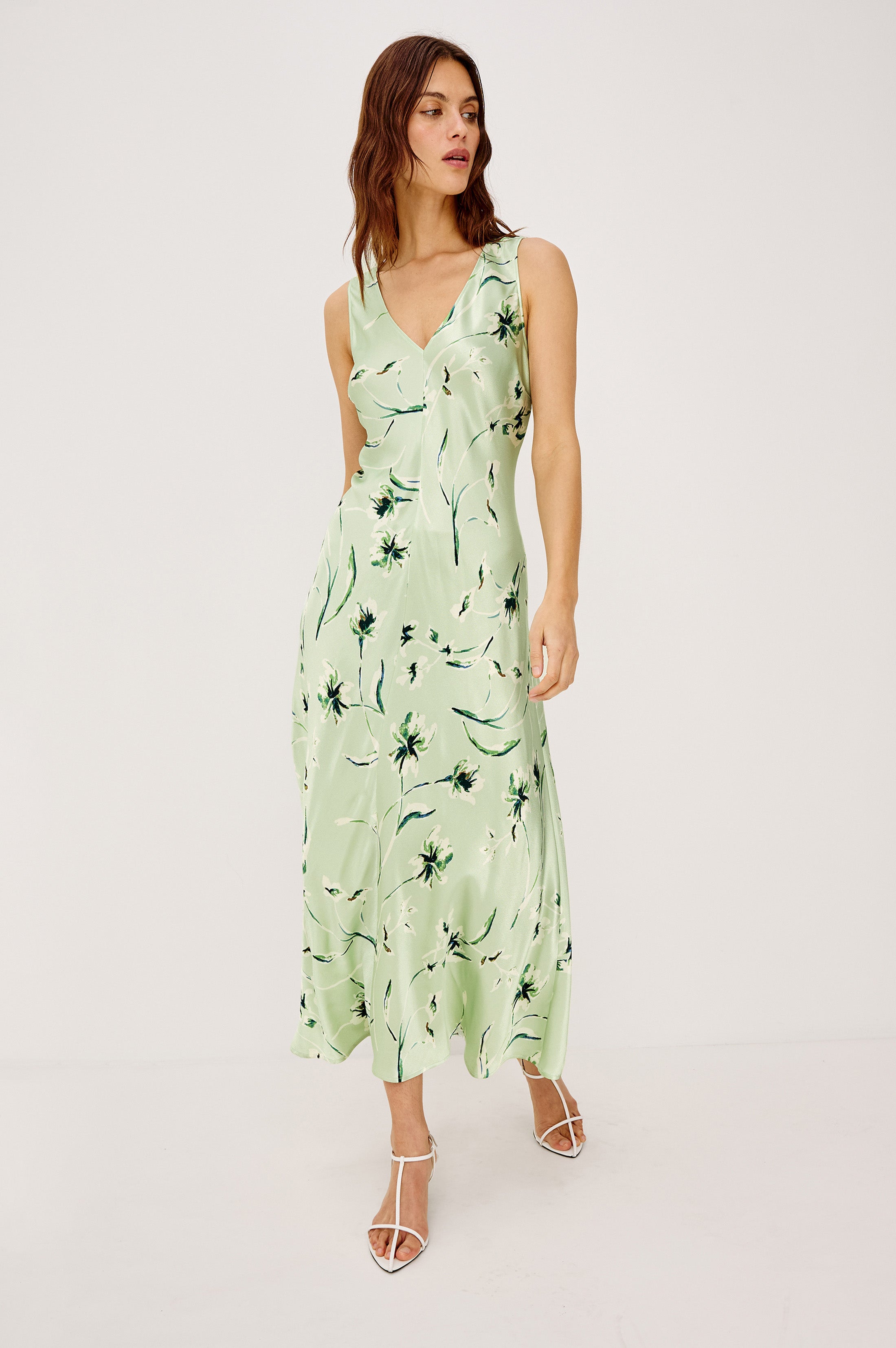 CAMELLIA DRESS - MINT LINNEA – Rails