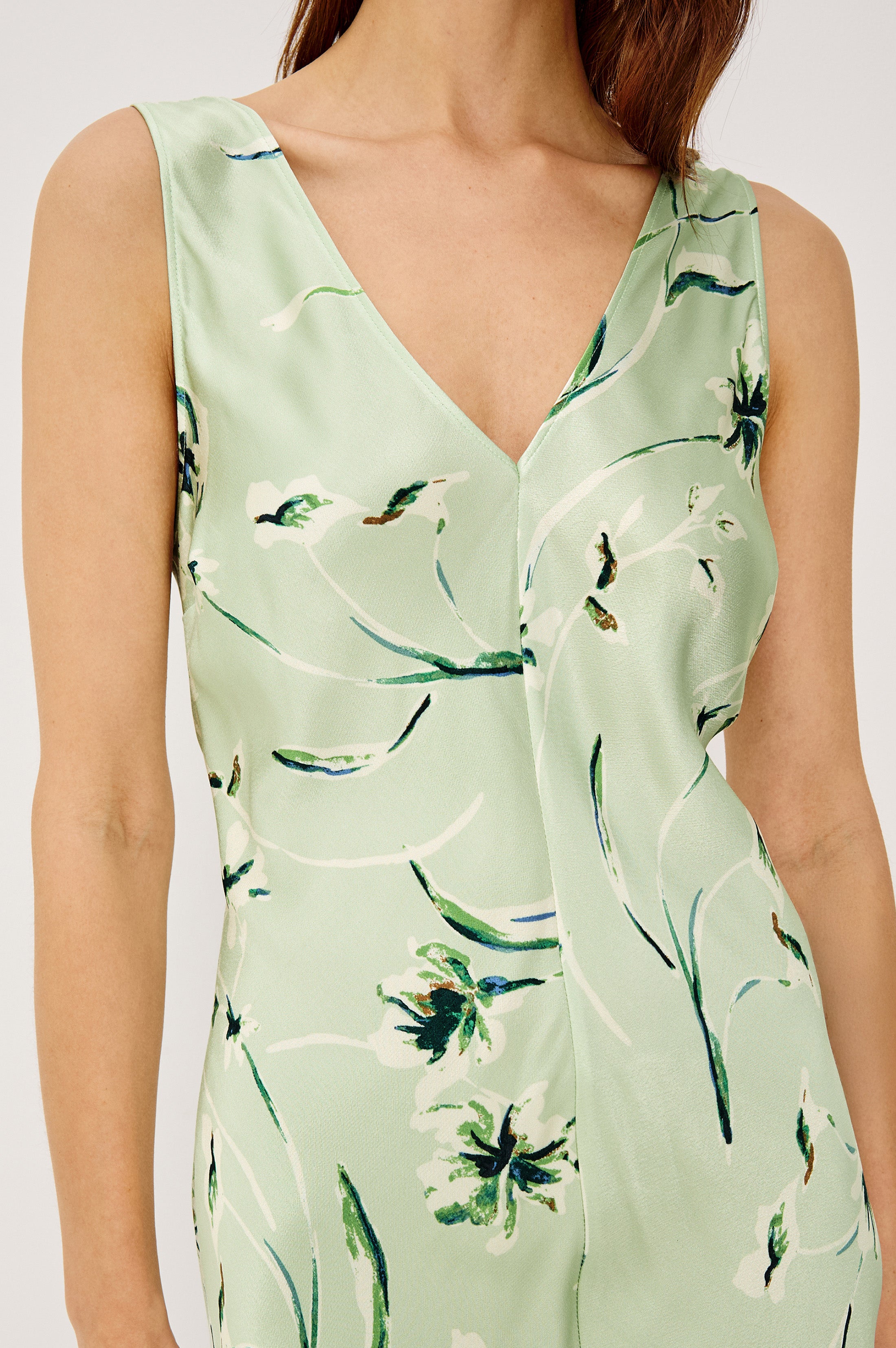 CAMELLIA DRESS - MINT LINNEA – Rails