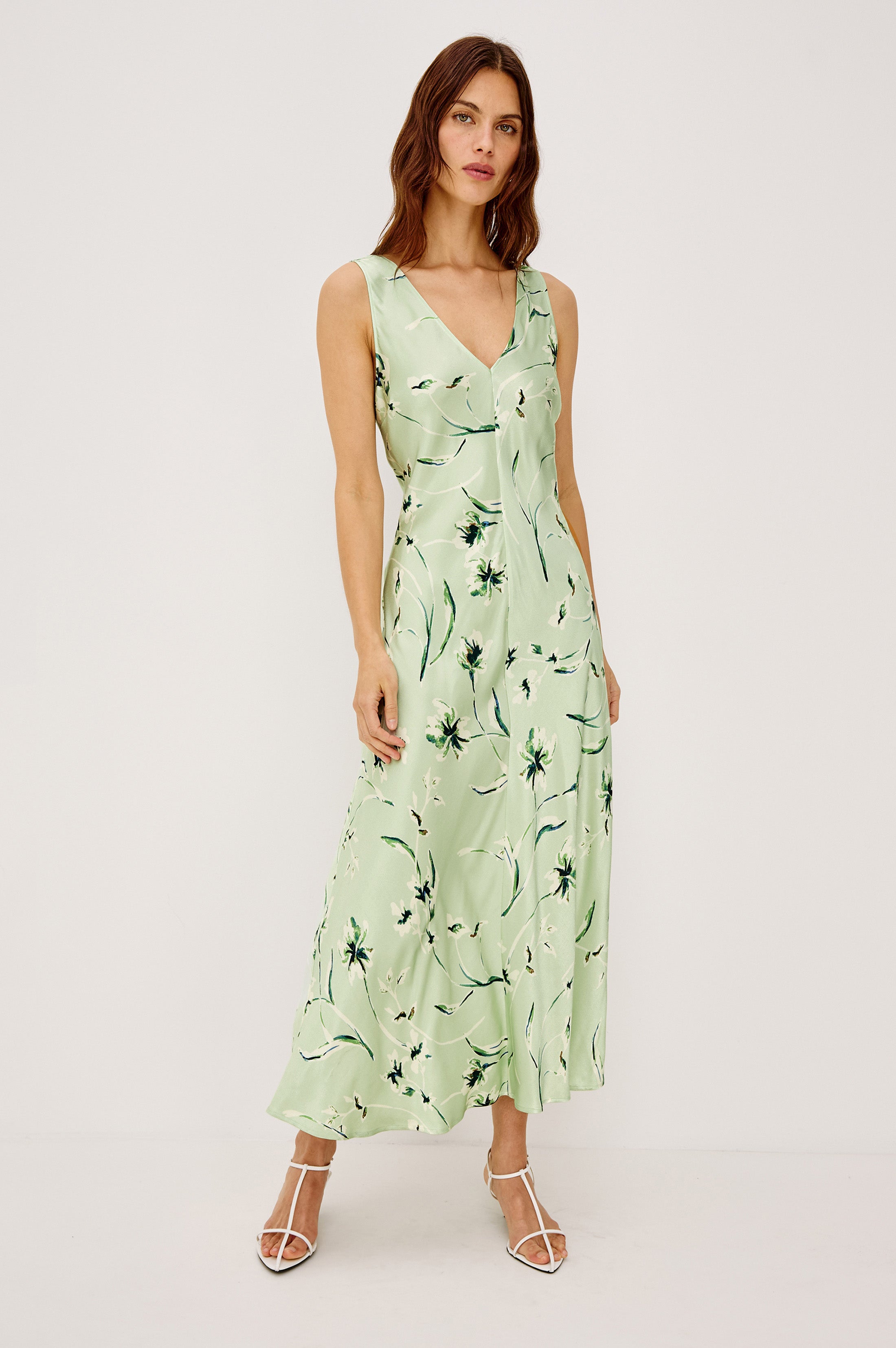 CAMELLIA DRESS - MINT LINNEA – Rails