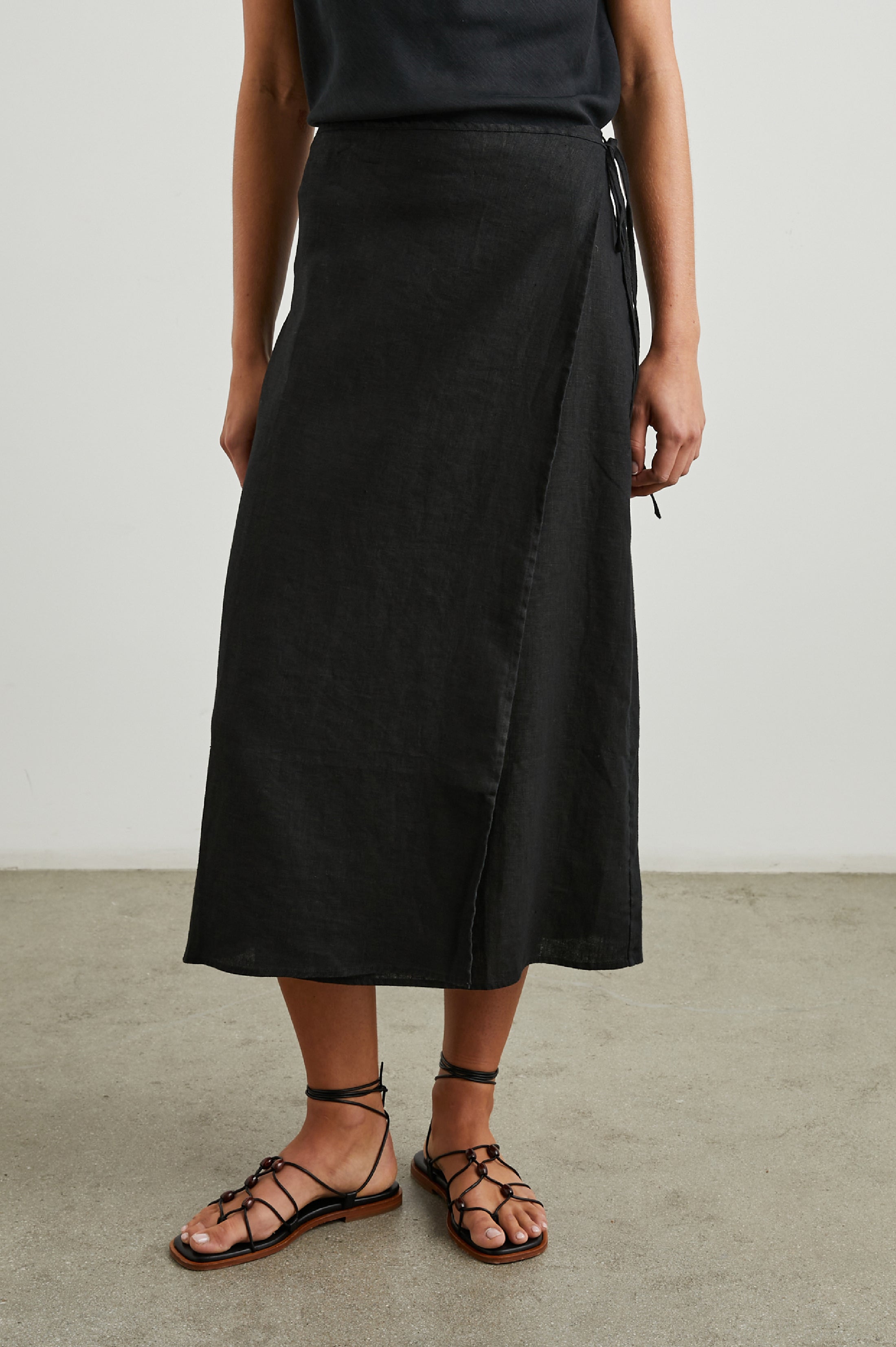 CARLY SKIRT - BLACK – Rails
