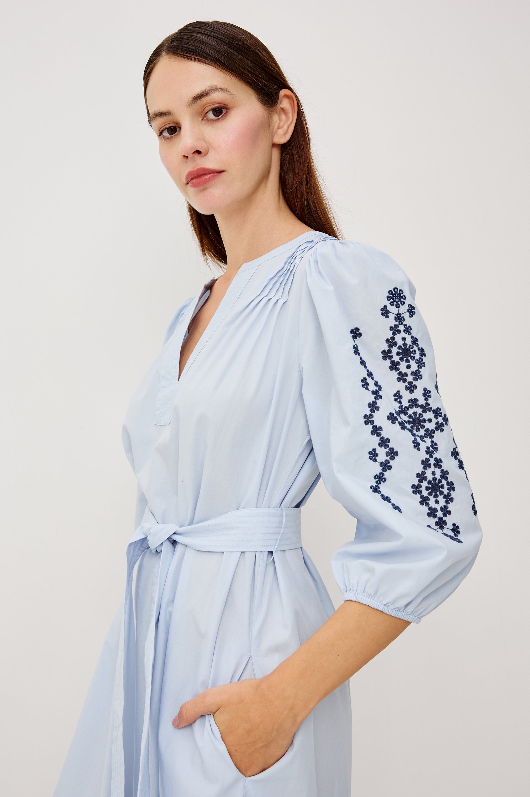 Rails | Carmel Dress - Blue Bird | Premium Cotton | Size L | Women's Dresses Rails | Carmel Dress - Blue Bird | Premium Cotton | Size L | Women's Dresses