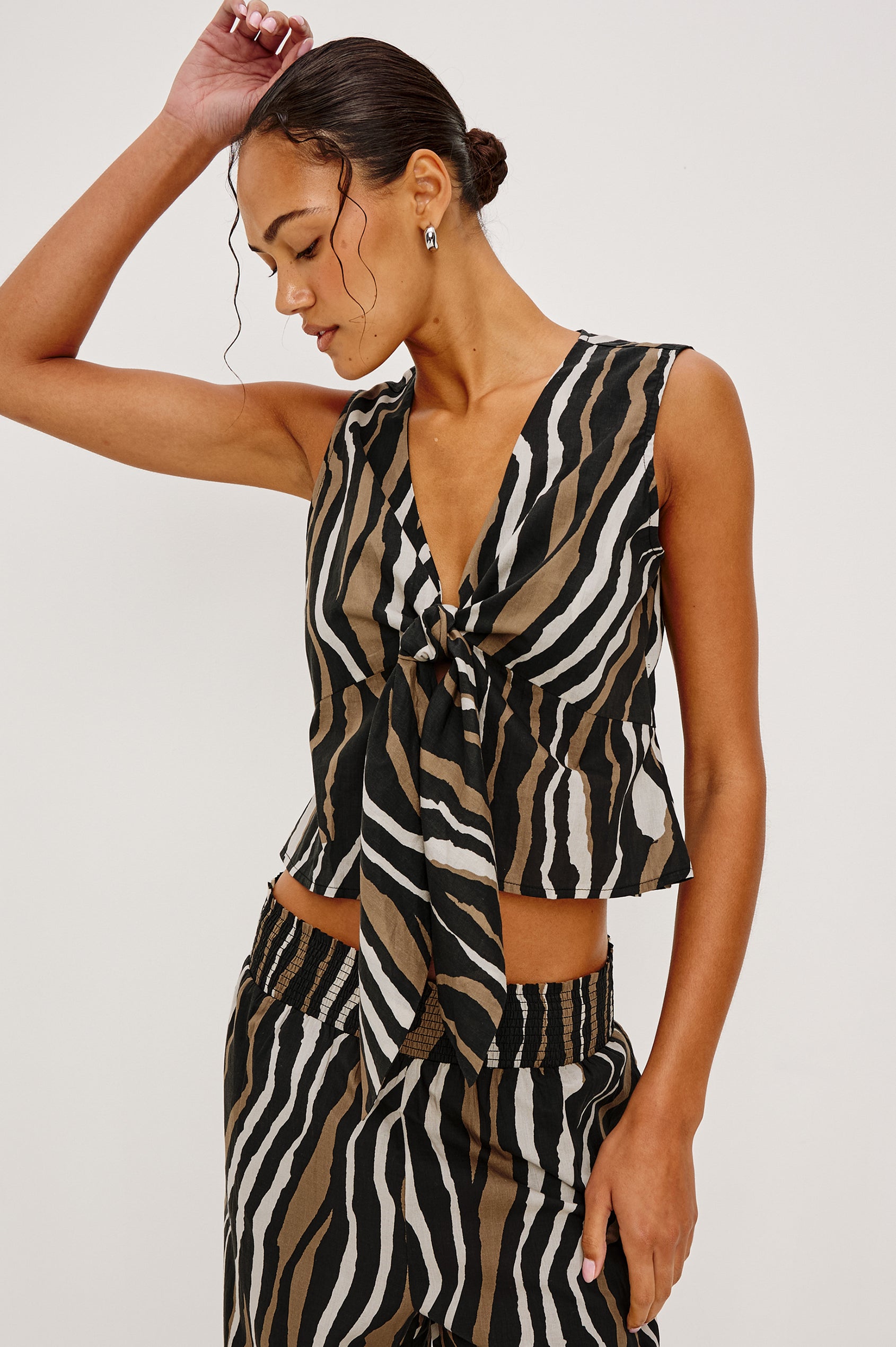 CHALA TOP - CANYON STRIPE