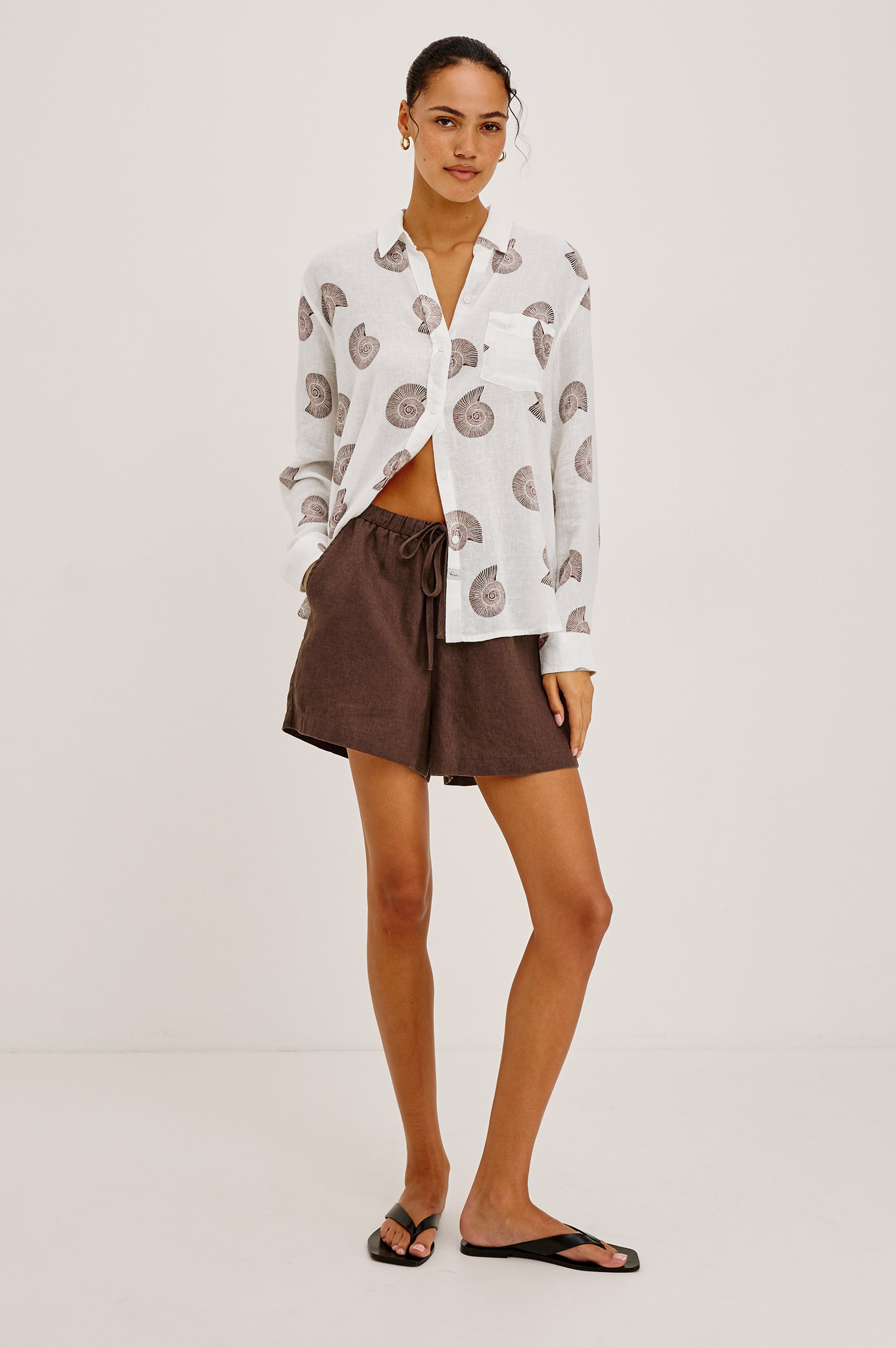 CHARLI SHIRT - WILDFLOWER EMBROIDERY – Rails
