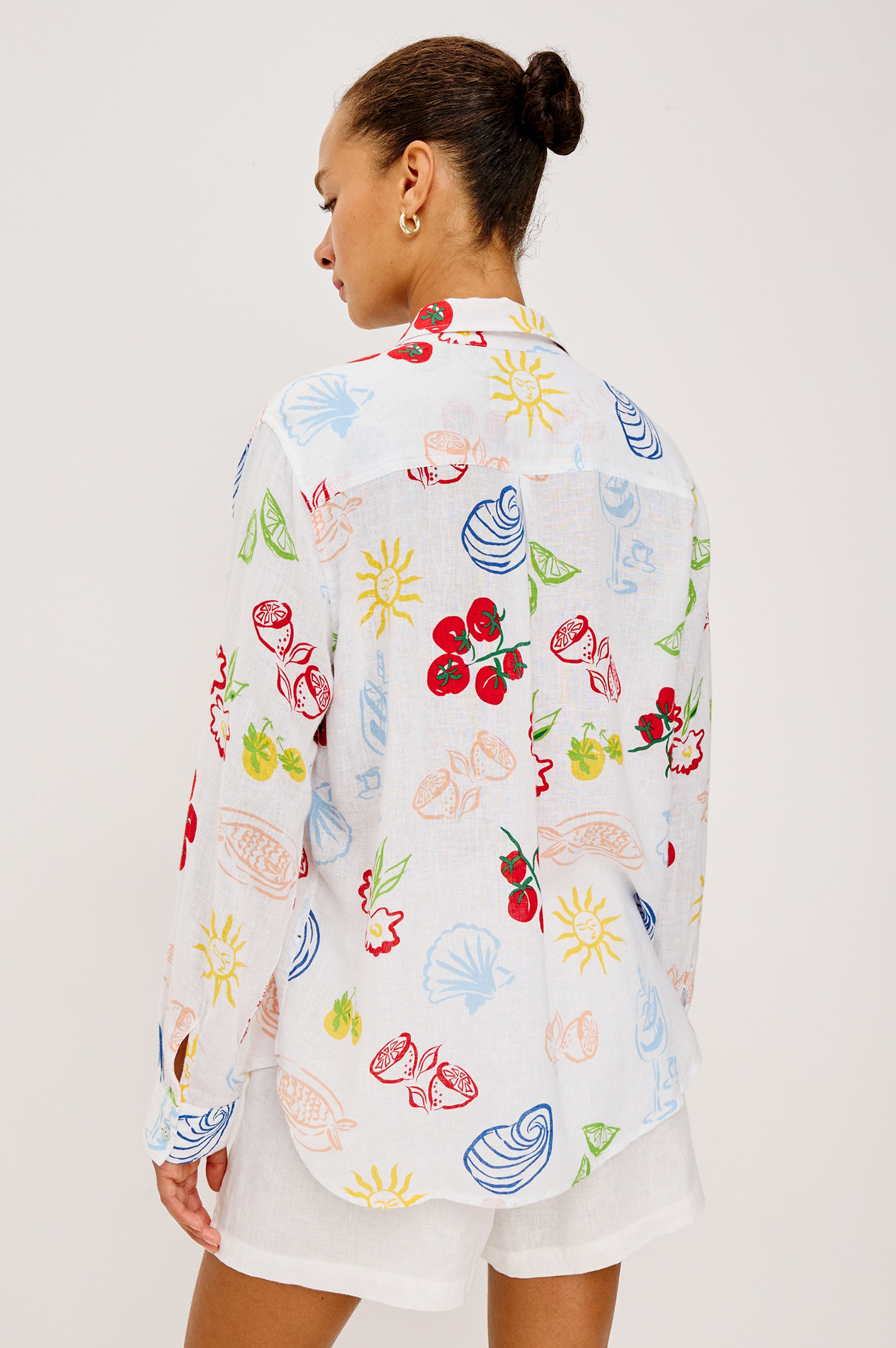 RAILS X GIADZY CHARLI SHIRT - WHITE ANTIPASTI – Rails