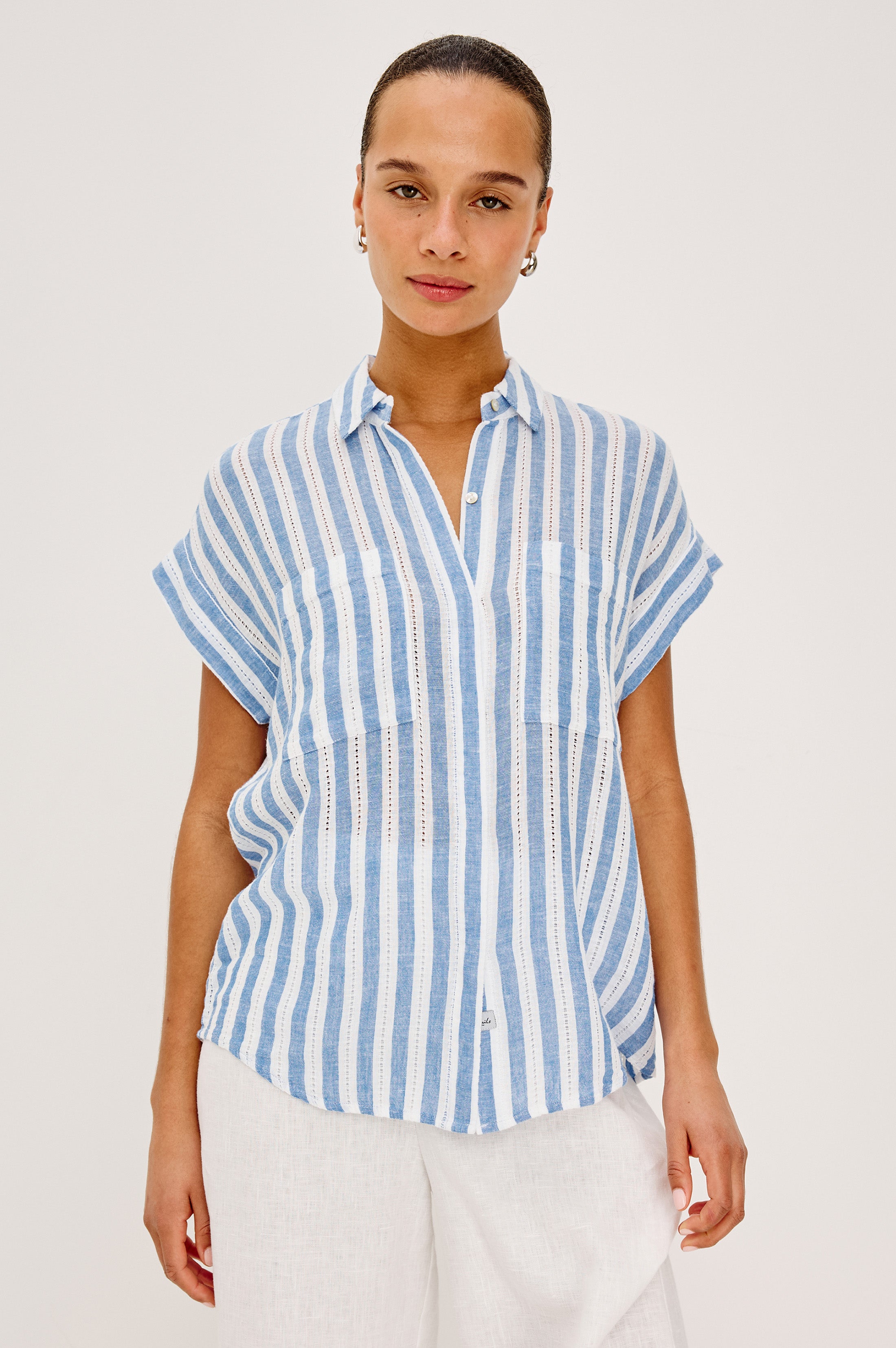 CITO SHIRT - ATLANTIS STRIPE – Rails