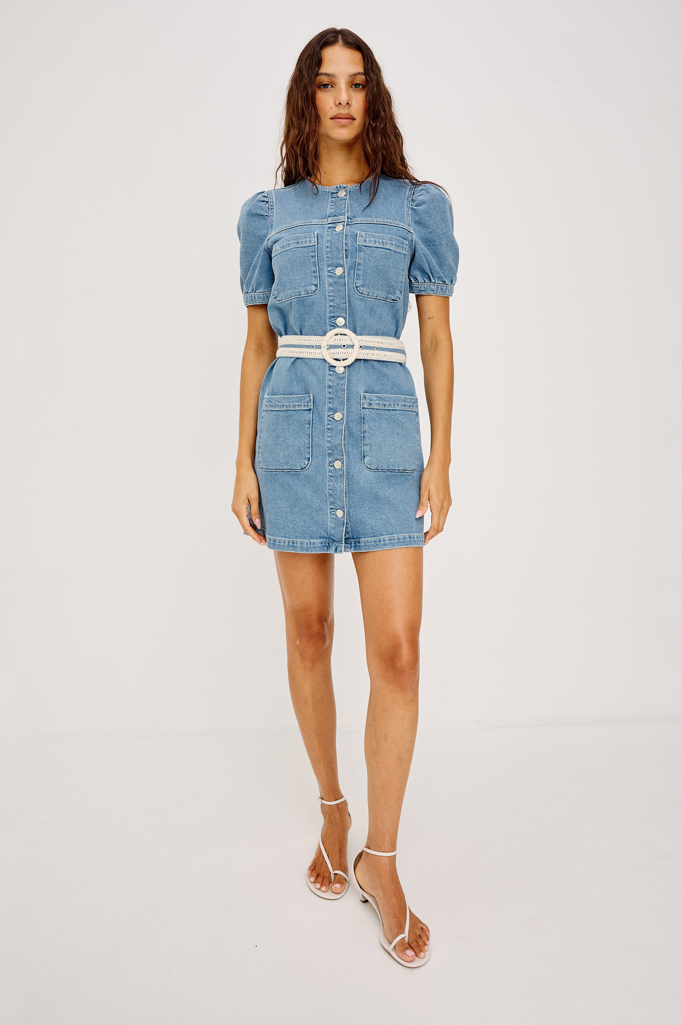 CLAIREMONT DRESS - SORRENTO BRAIDED – Rails