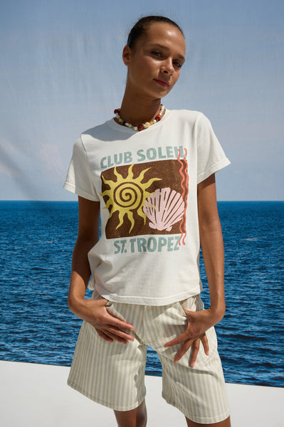 CLASSIC CREW T-SHIRT - SAN TROPEZ – Rails