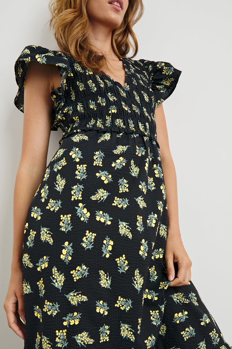 CLEMENTINE DRESS - DARK AMARYLLIS – Rails