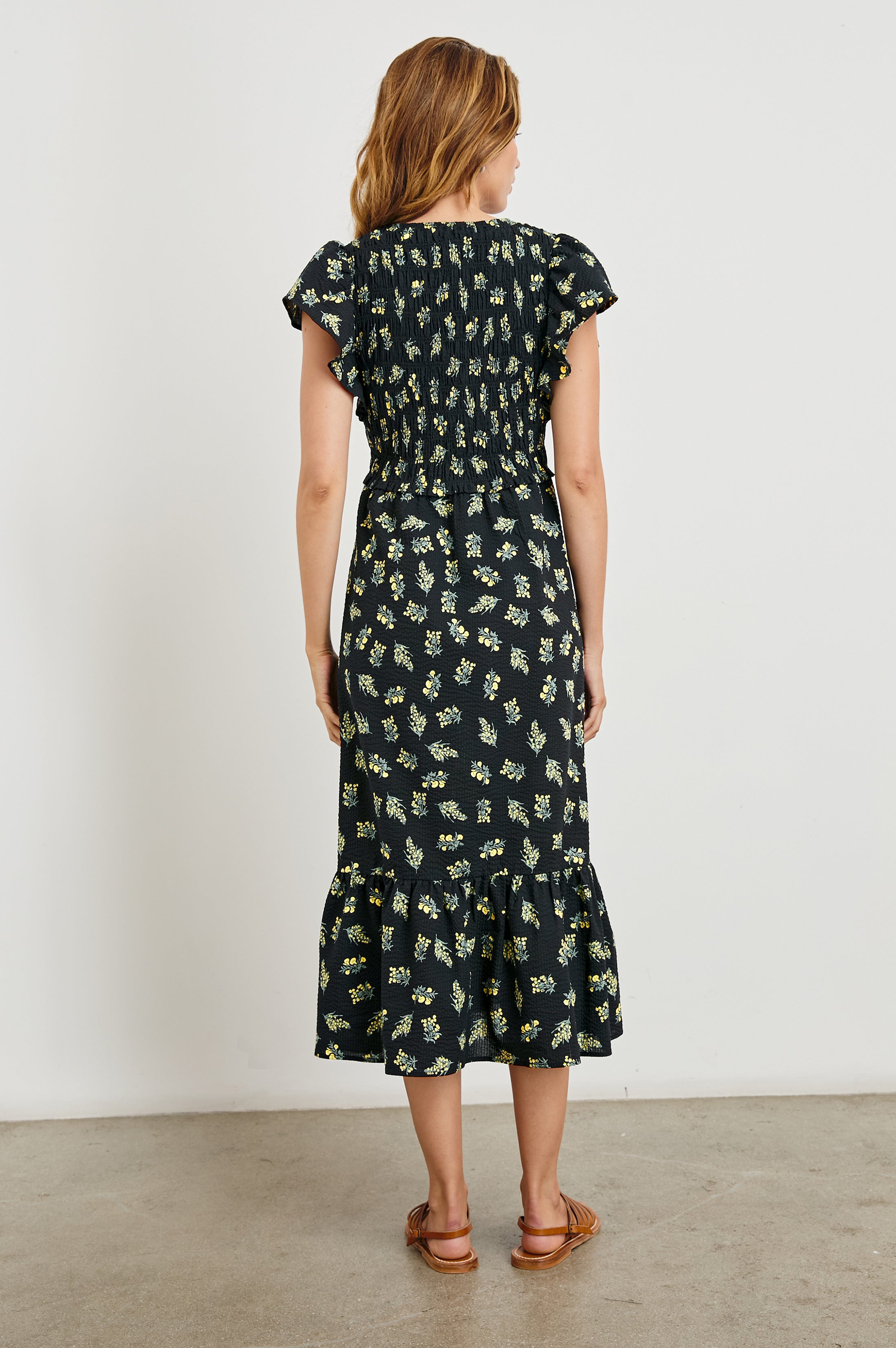 CLEMENTINE DRESS - DARK AMARYLLIS – Rails