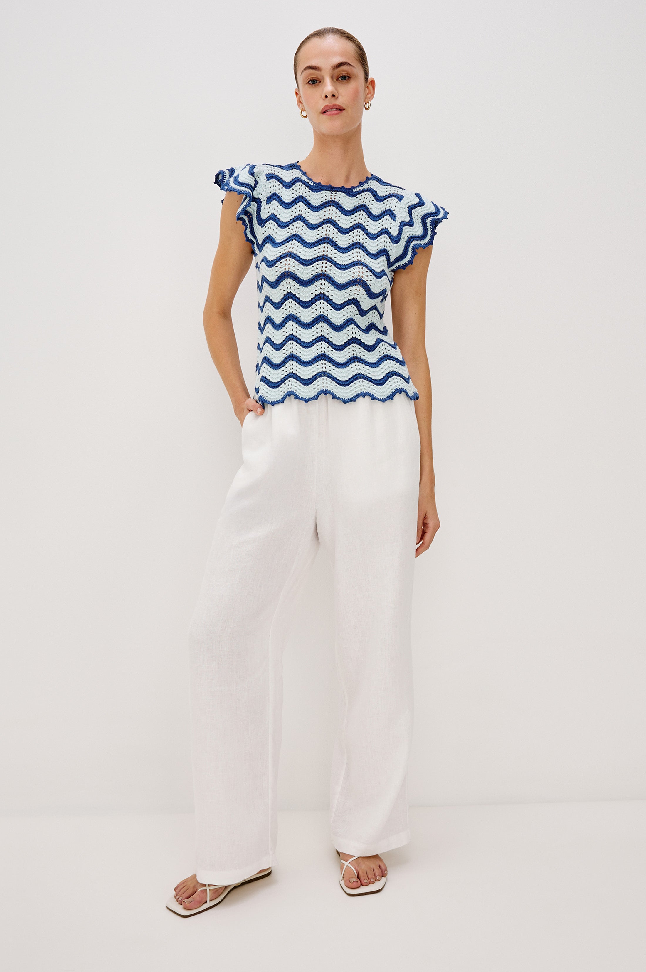 COEN TOP - AZURE SCALLOP – Rails