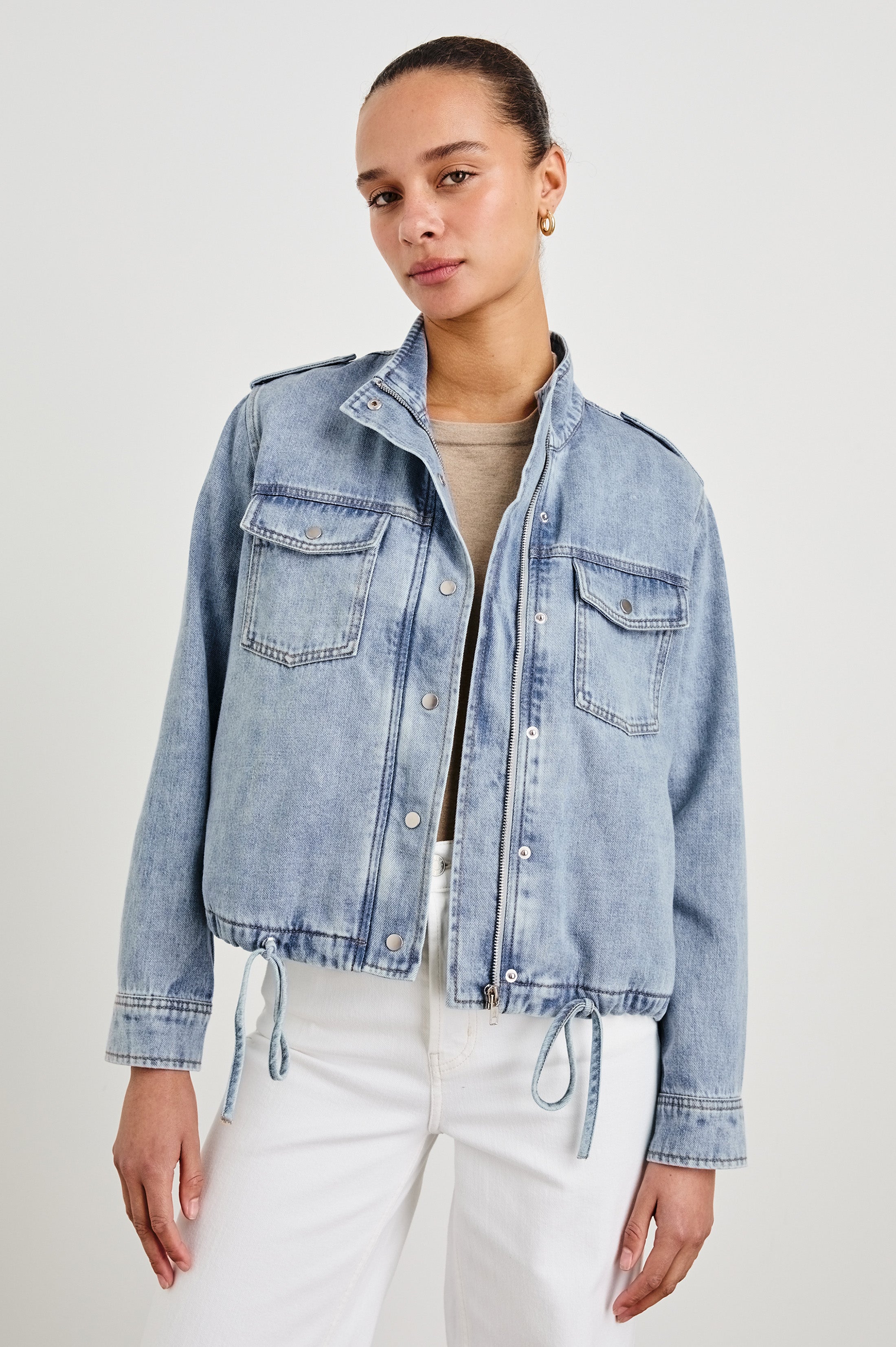 KIDILL LAYERD DENIM JACKET インディゴ