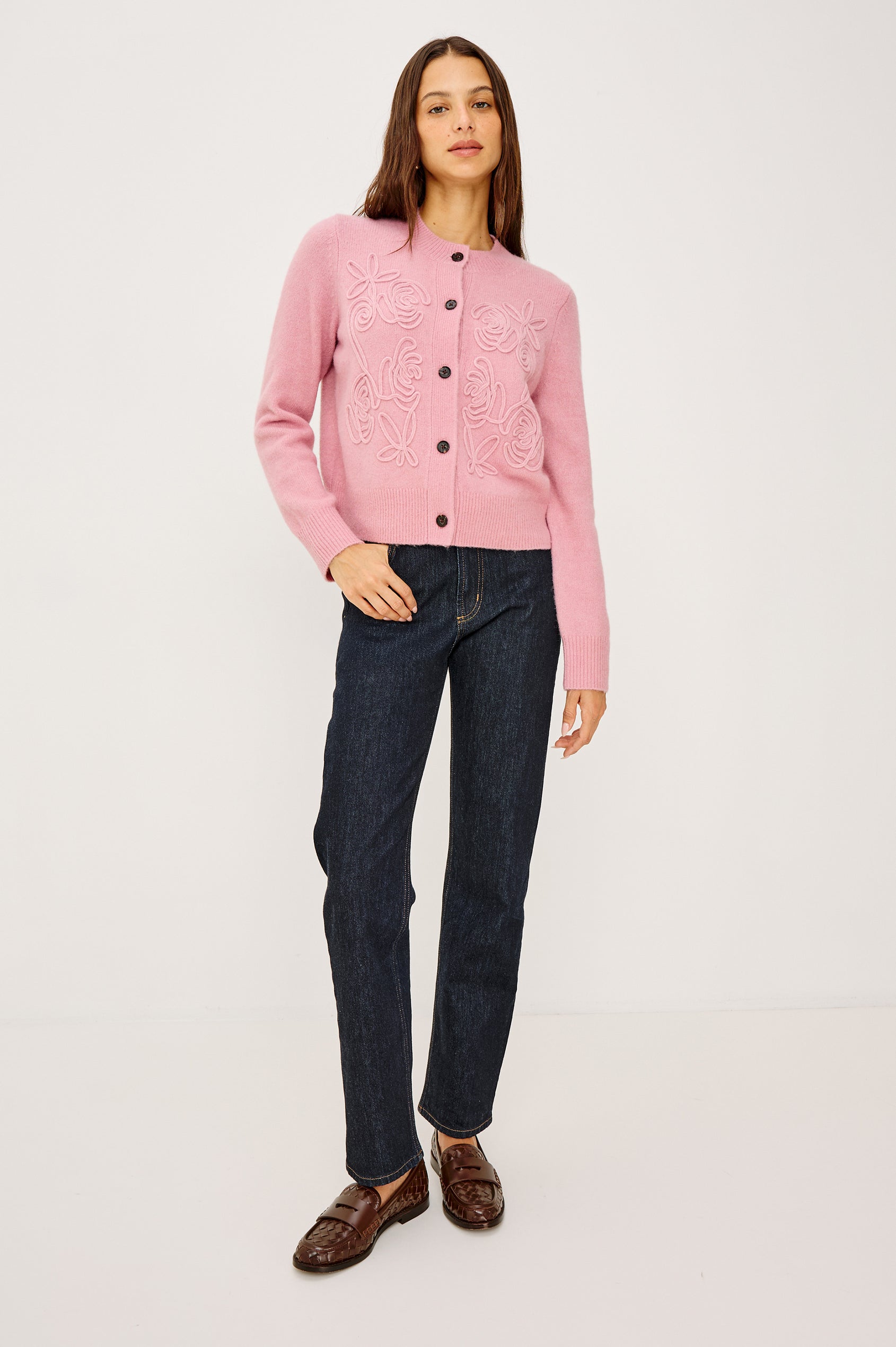 CORALEE CARDIGAN - BALLET