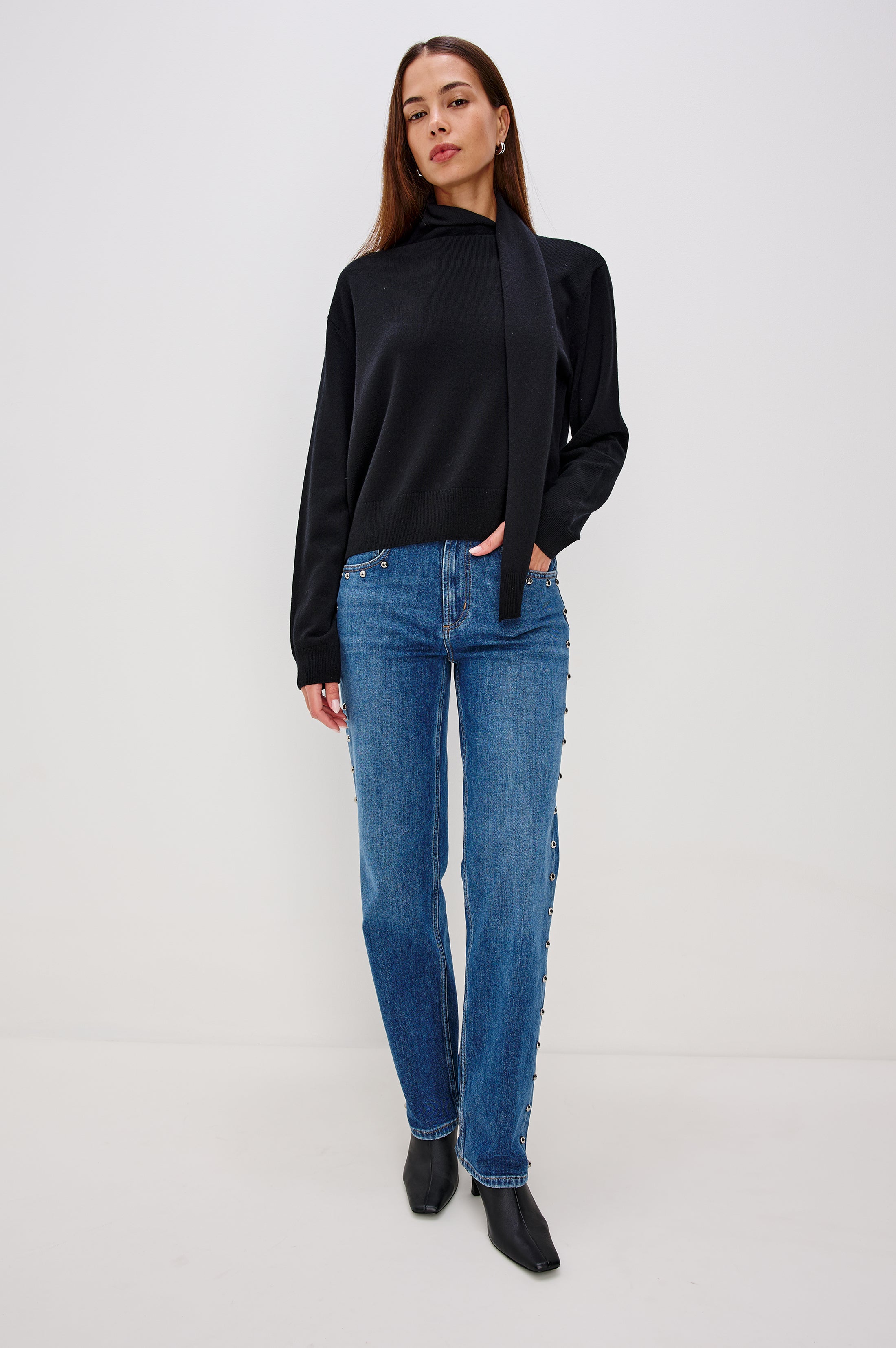 CORTINA SWEATER - BLACK – Rails