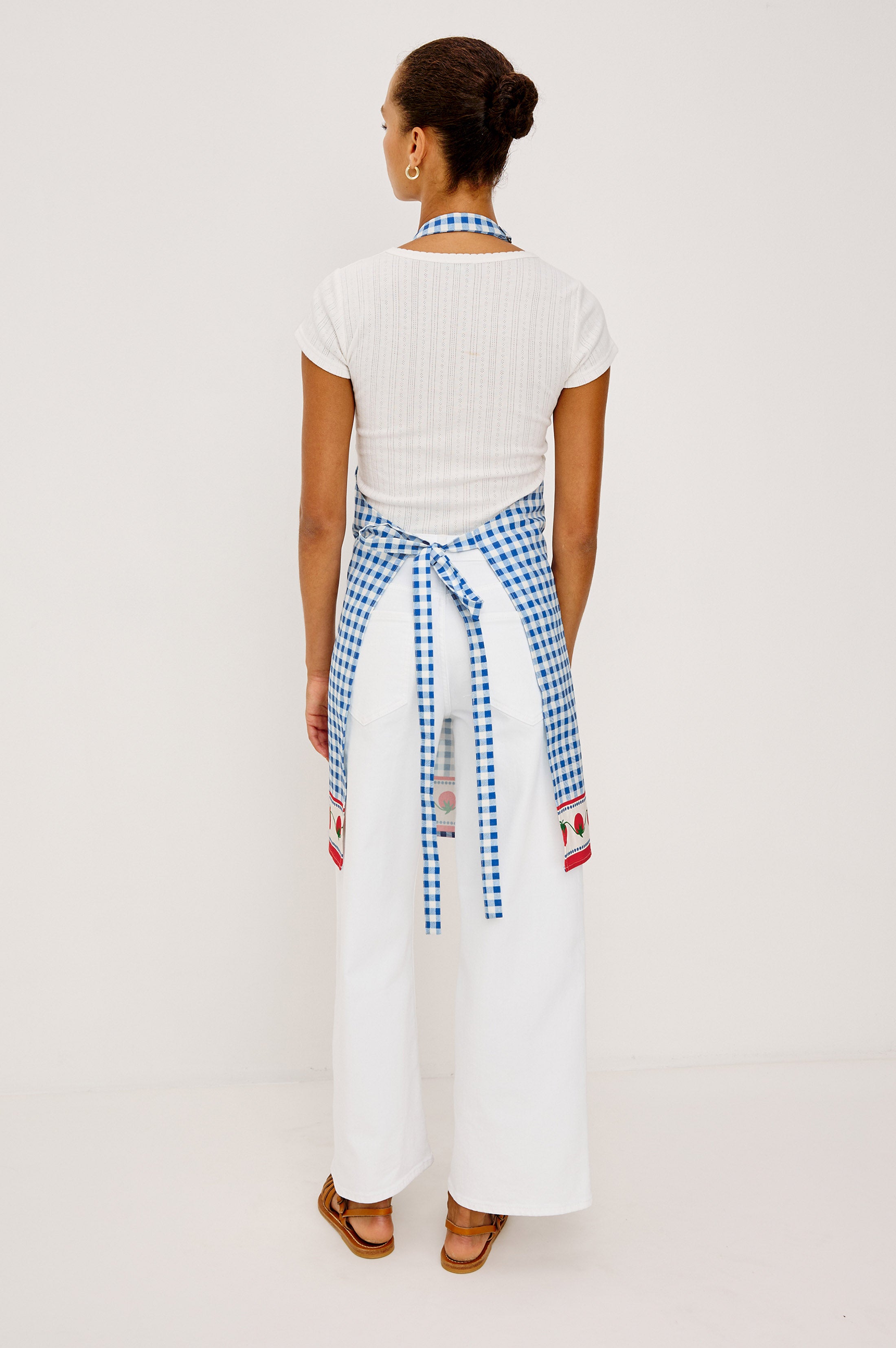 RAILS X GIADZY CUCINA APRON - GINGHAM TOMATOES – Rails