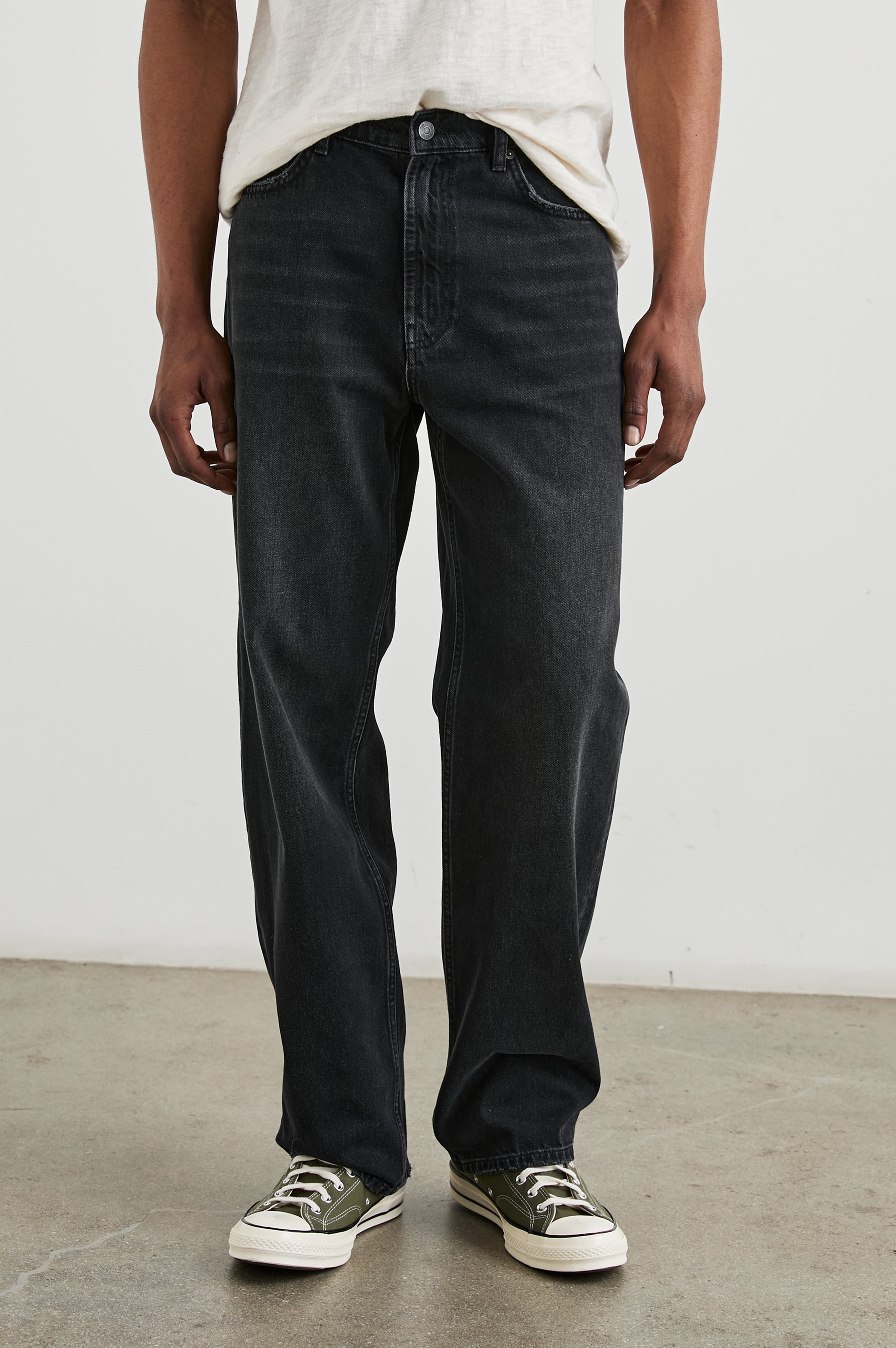 CUTLER 90'S LOOSE - DISTRESSED BLACK – Rails