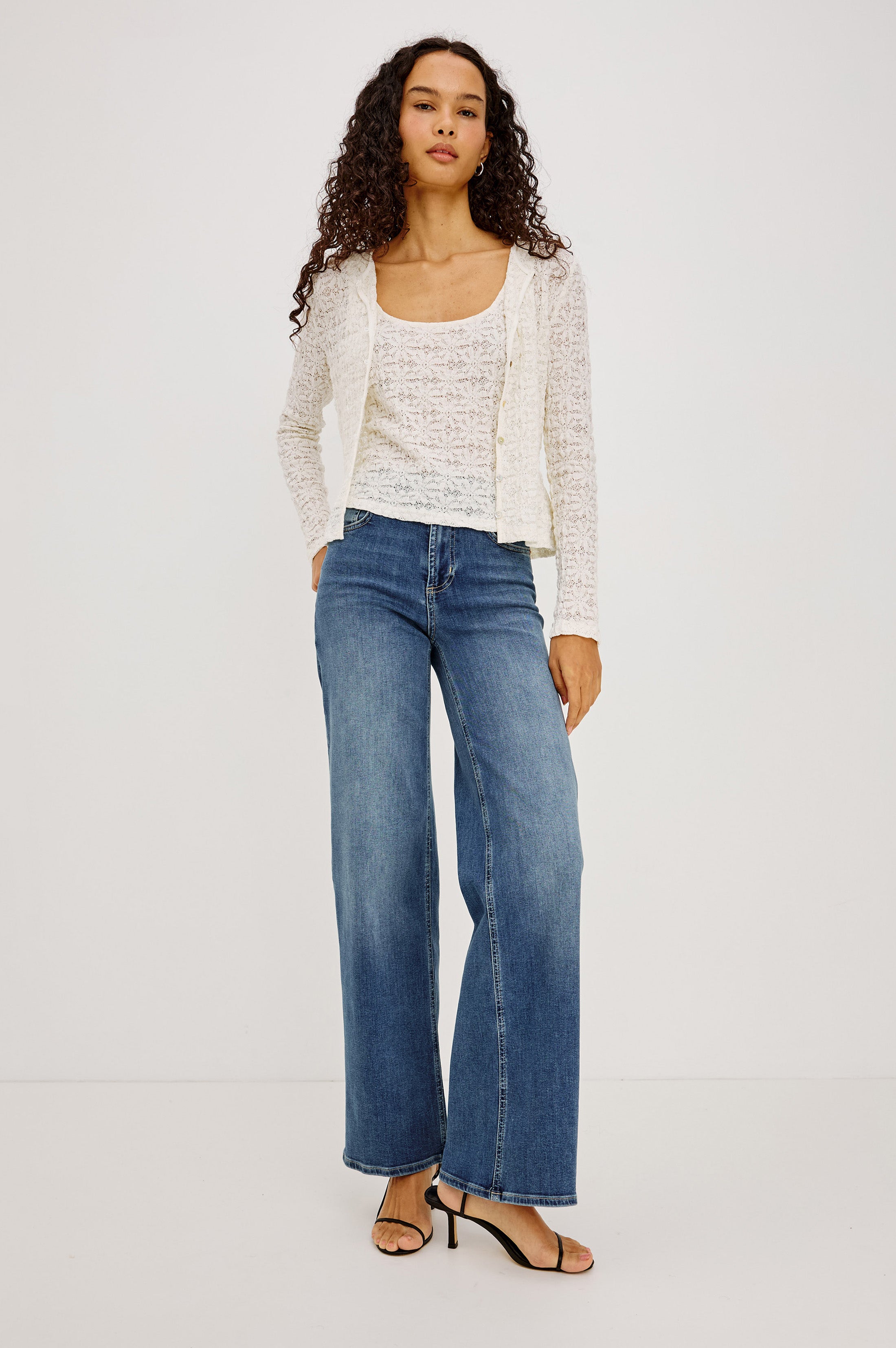 CYRAH TOP - IVORY – Rails