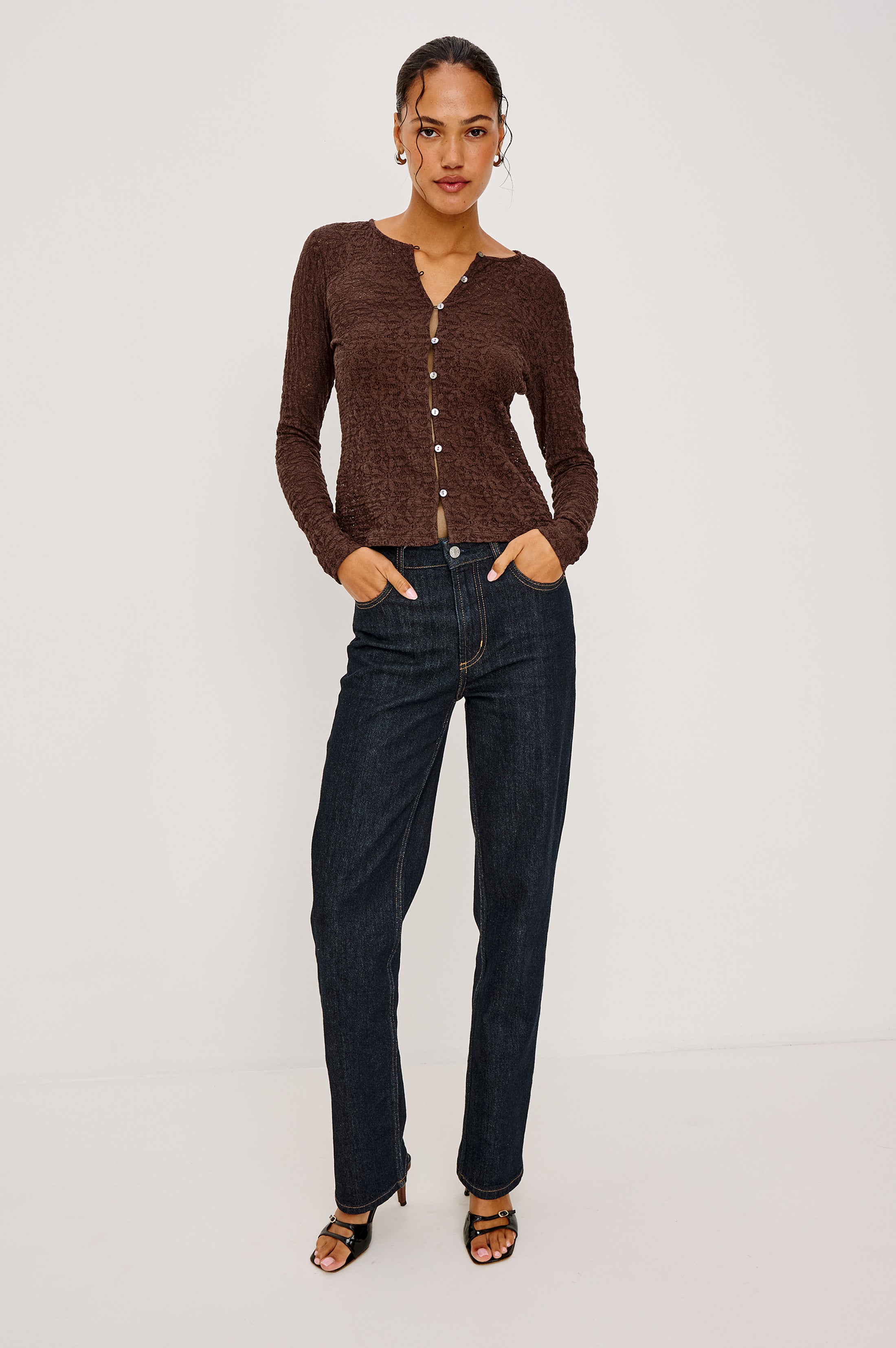 CYRAH TOP - WALNUT – Rails