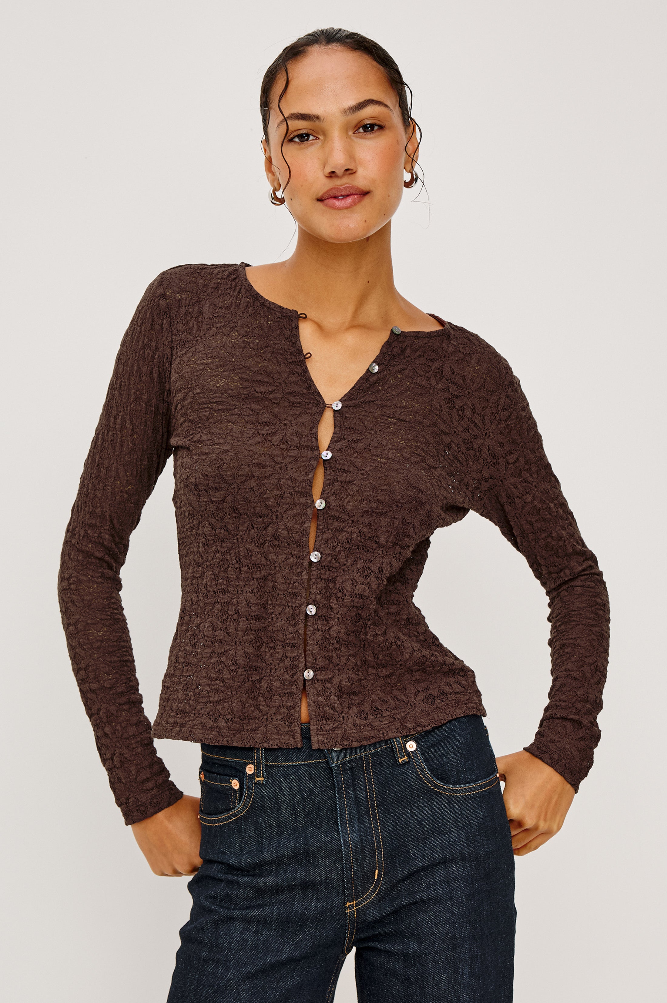CYRAH TOP - WALNUT – Rails