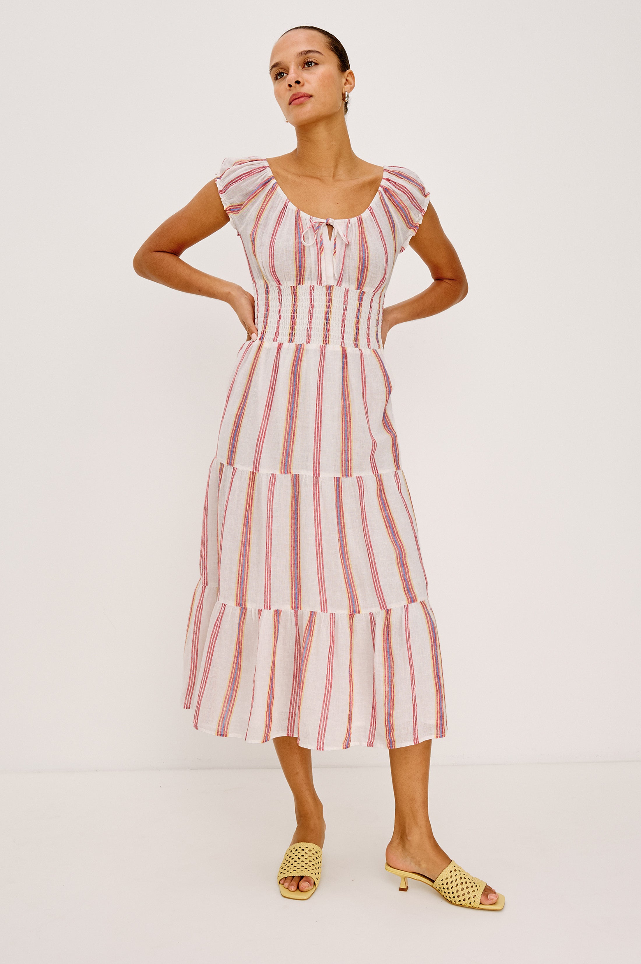 RAILS X GIADZY DARIA DRESS - PRIMAVERA STRIPE – Rails