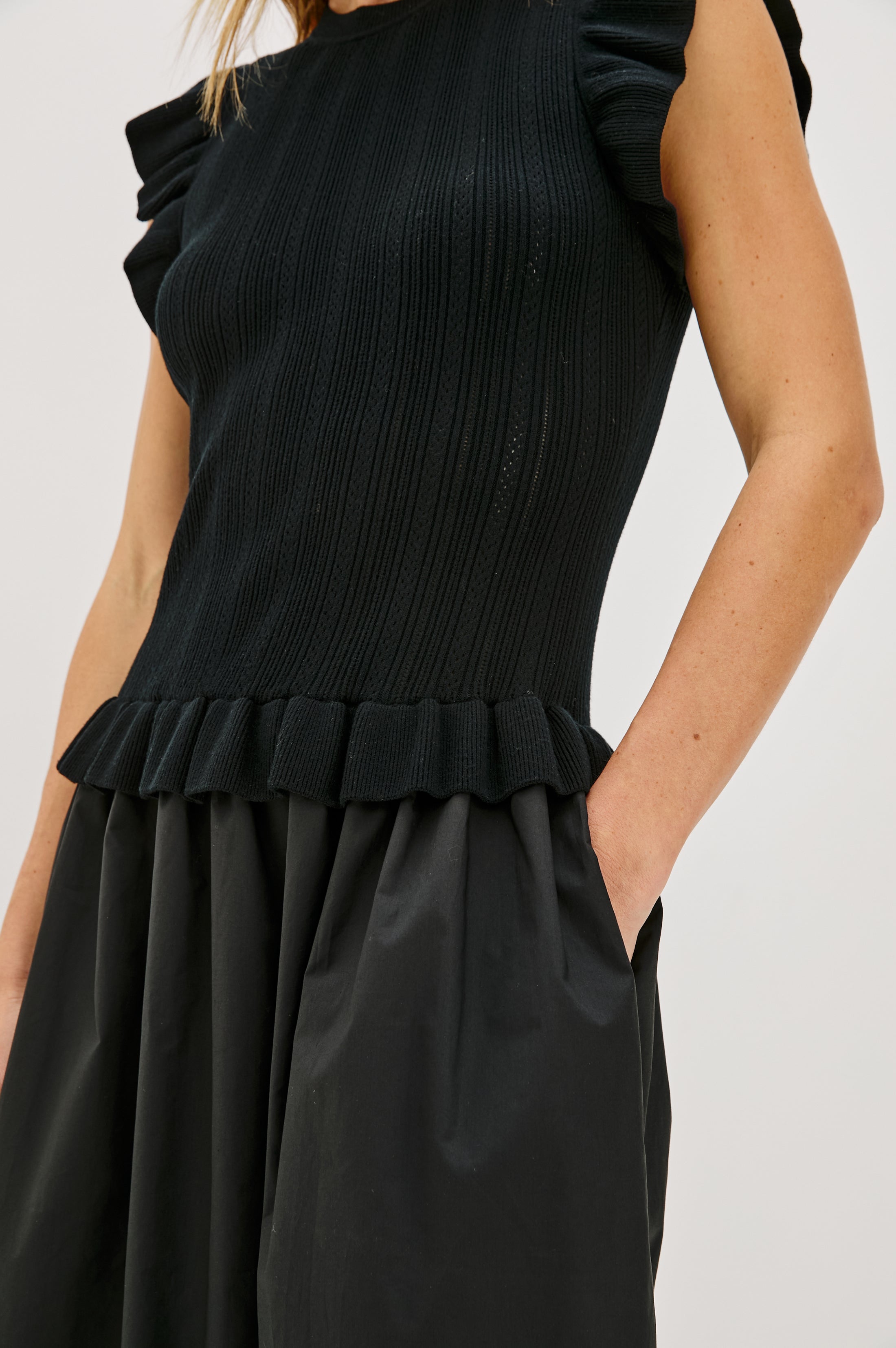 DEIRDRE DRESS - BLACK – Rails