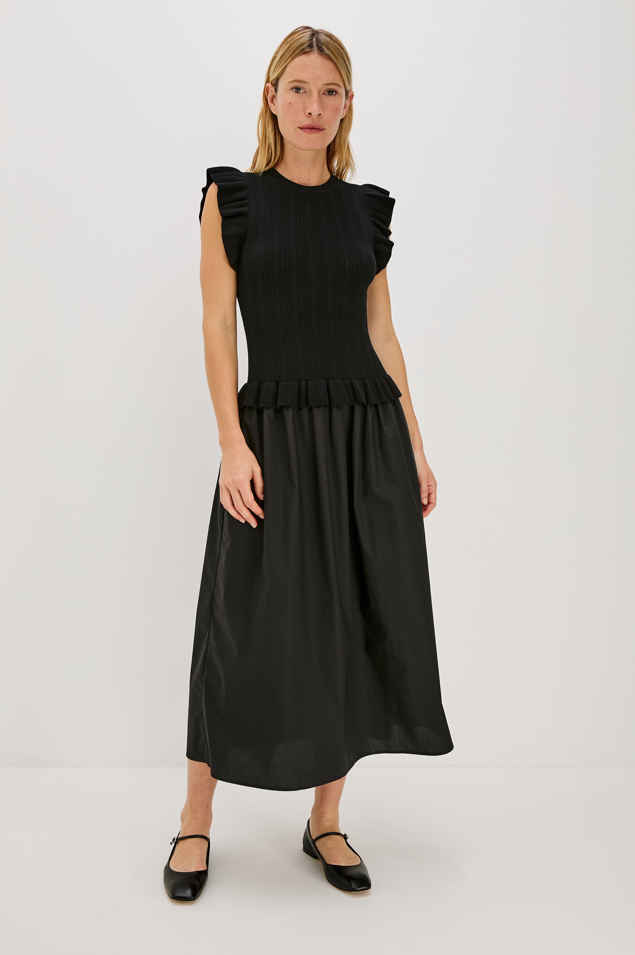 DEIRDRE DRESS - BLACK – Rails