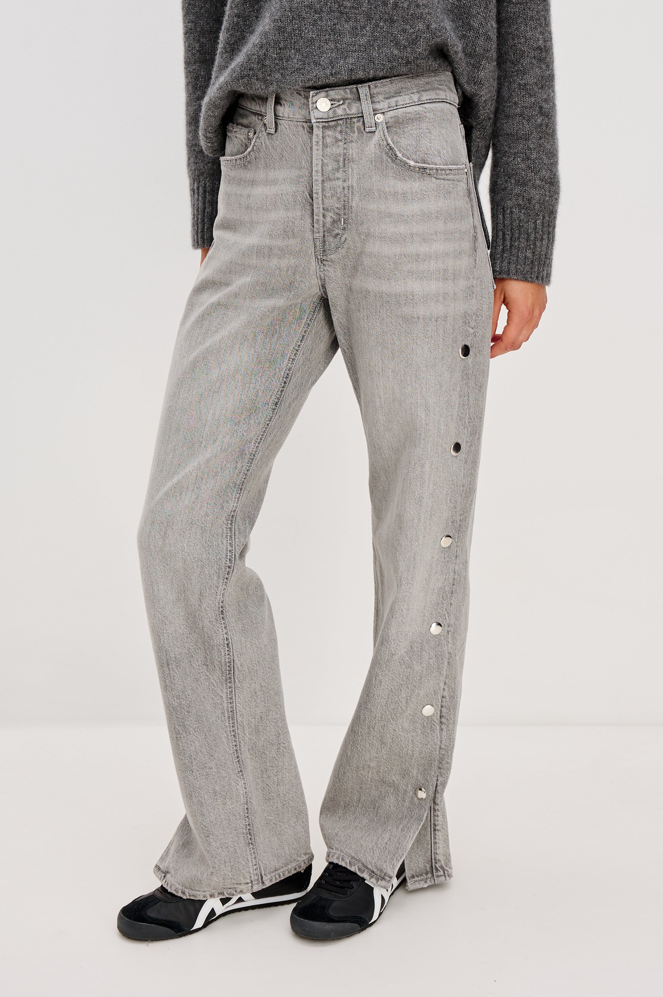 Simply Complicated boyfriend jeans stone