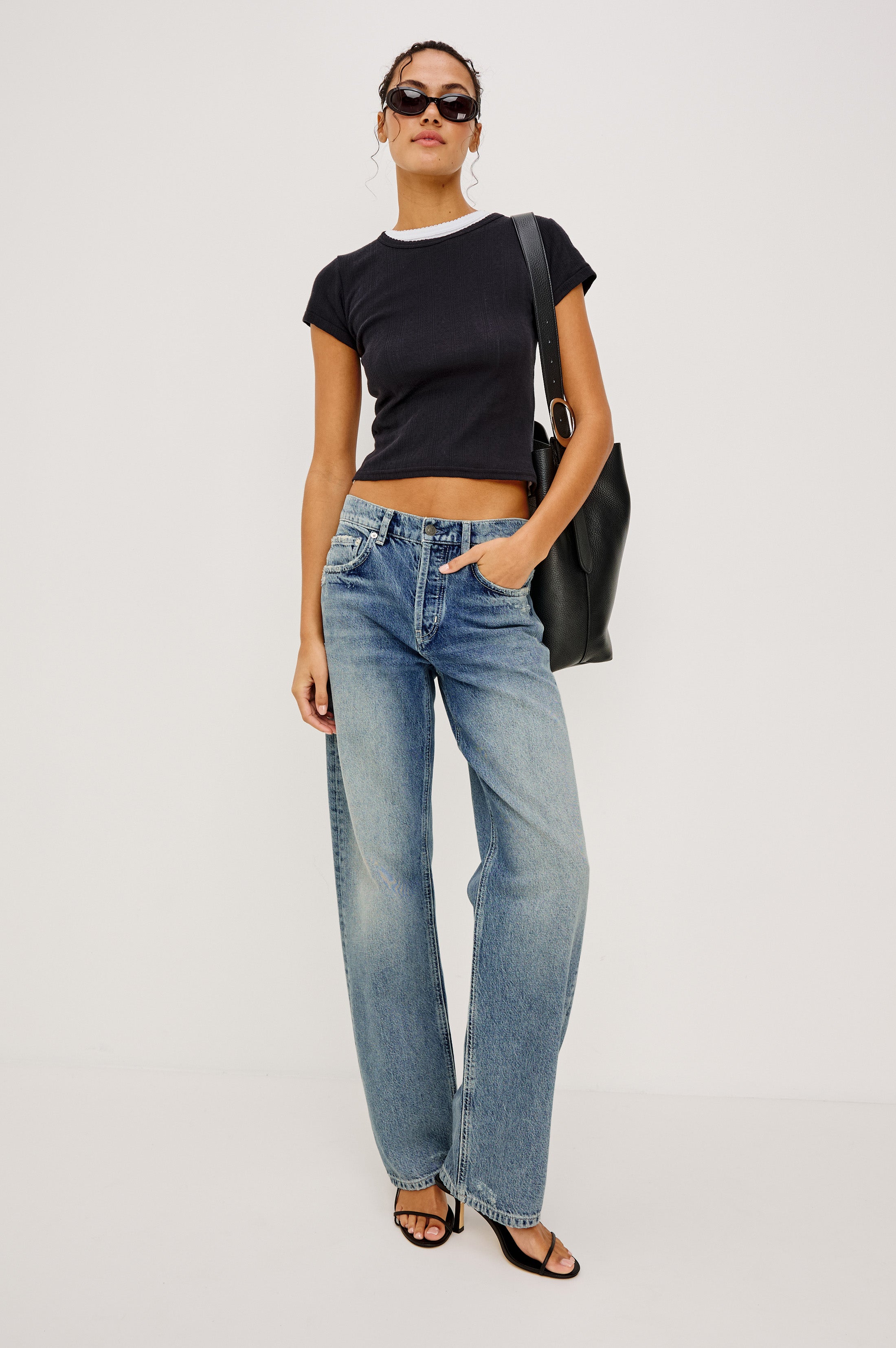DEL MAR BOYFRIEND - VINTAGE AZURE – Rails