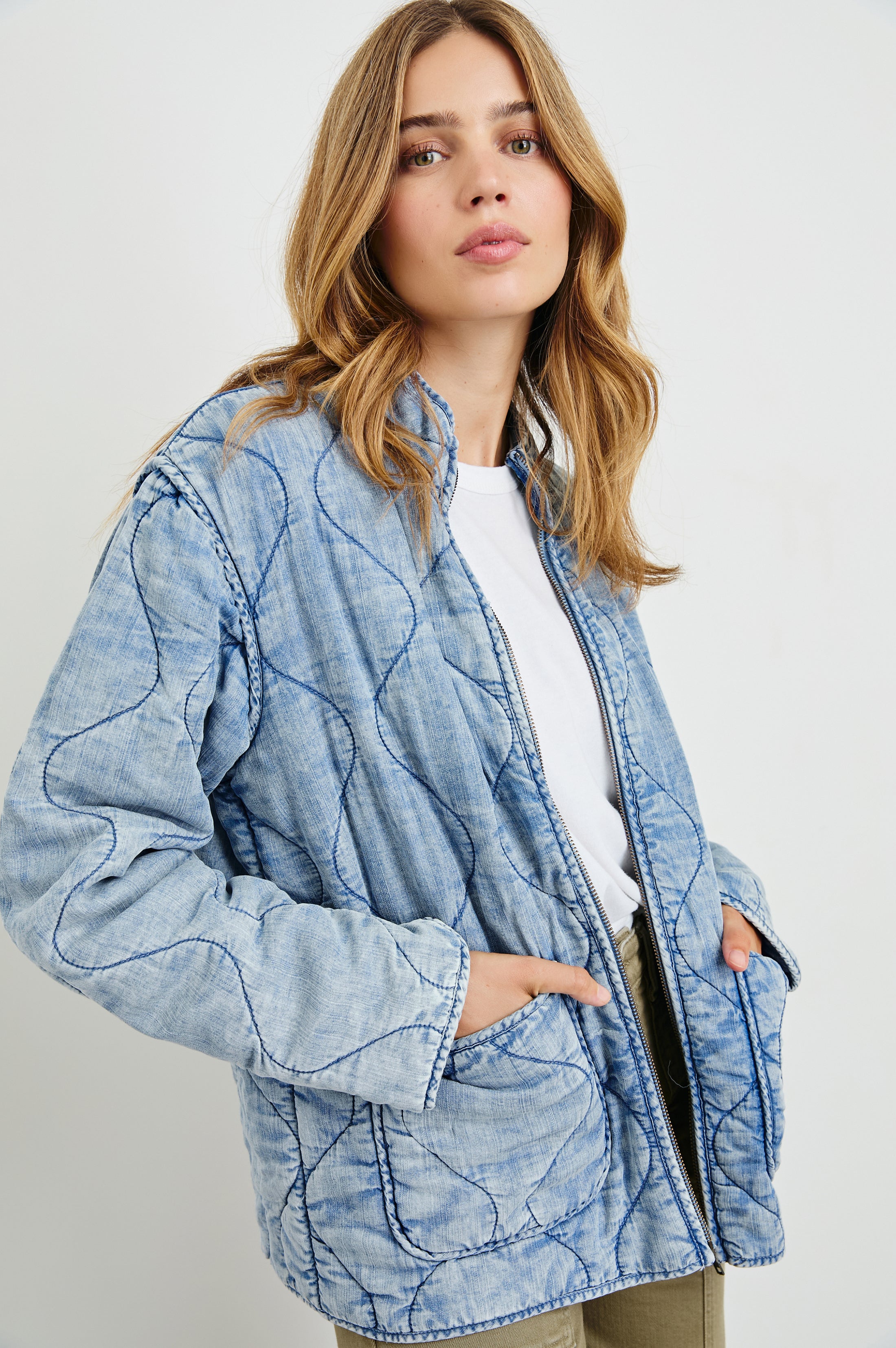 DENVER JACKET - MED VINTAGE CLOUD WASH – Rails