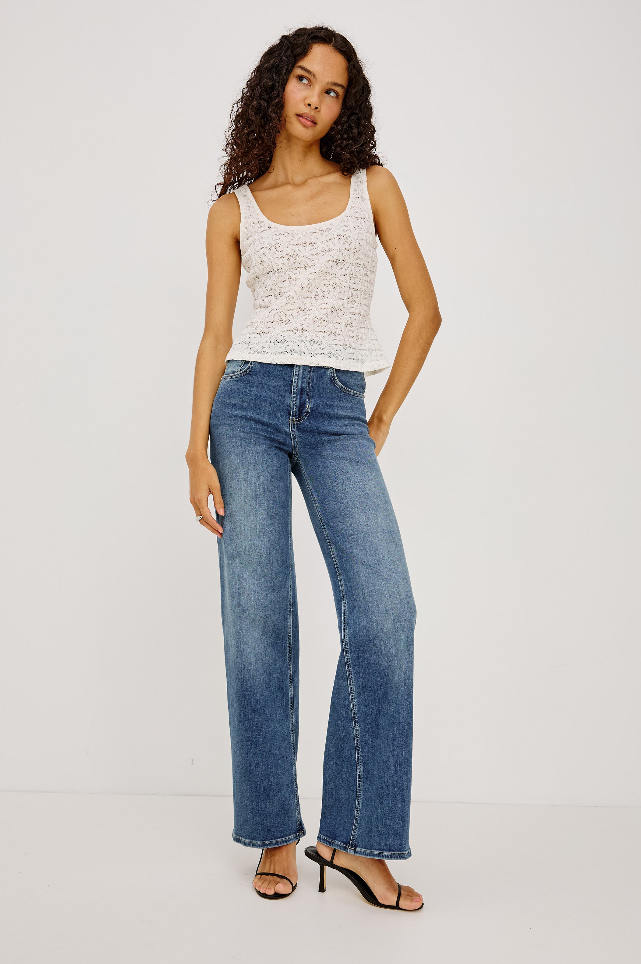 DONYA TANK - IVORY – Rails