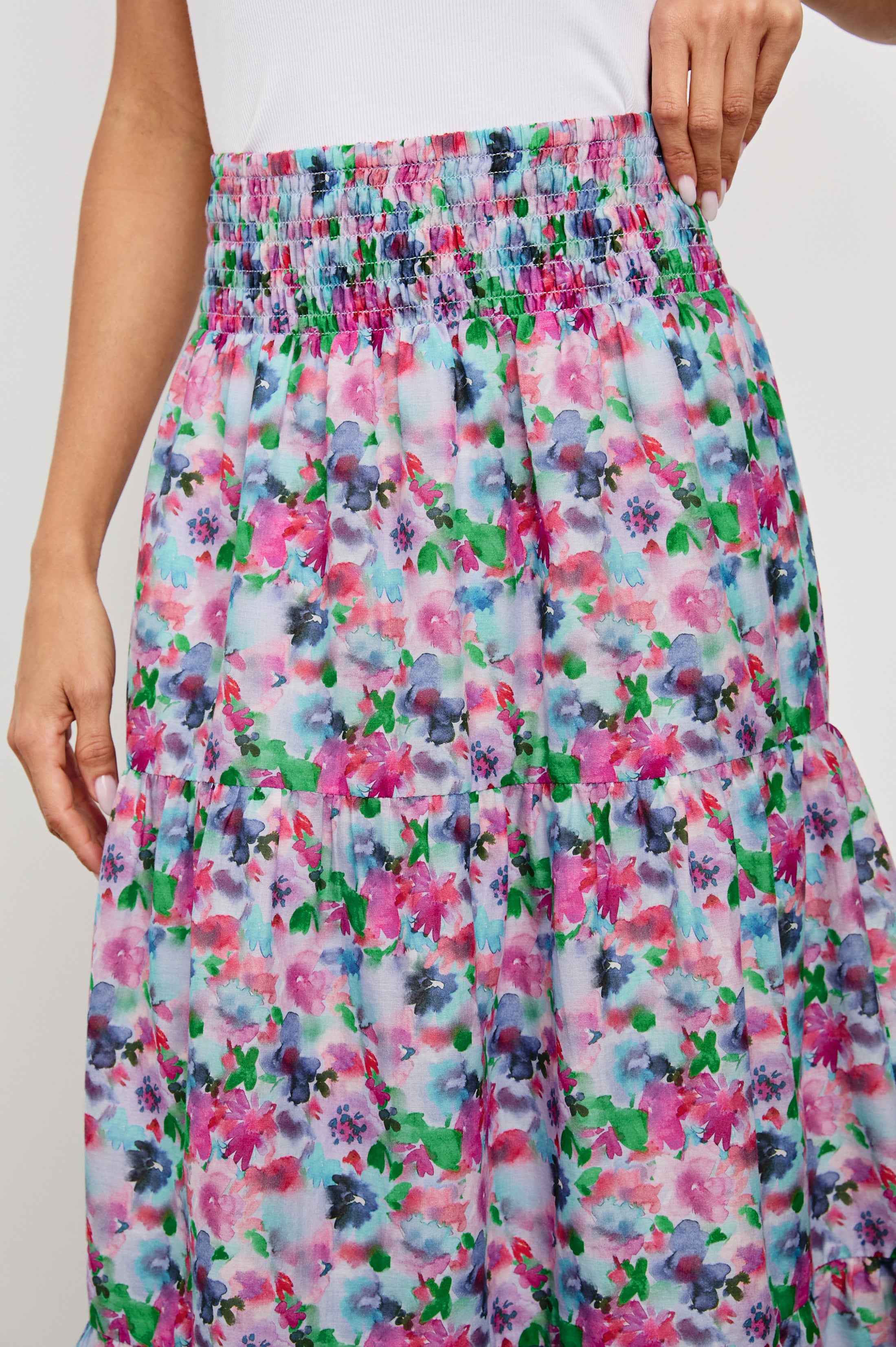 EDINA SKIRT - SPRING MEADOW – Rails