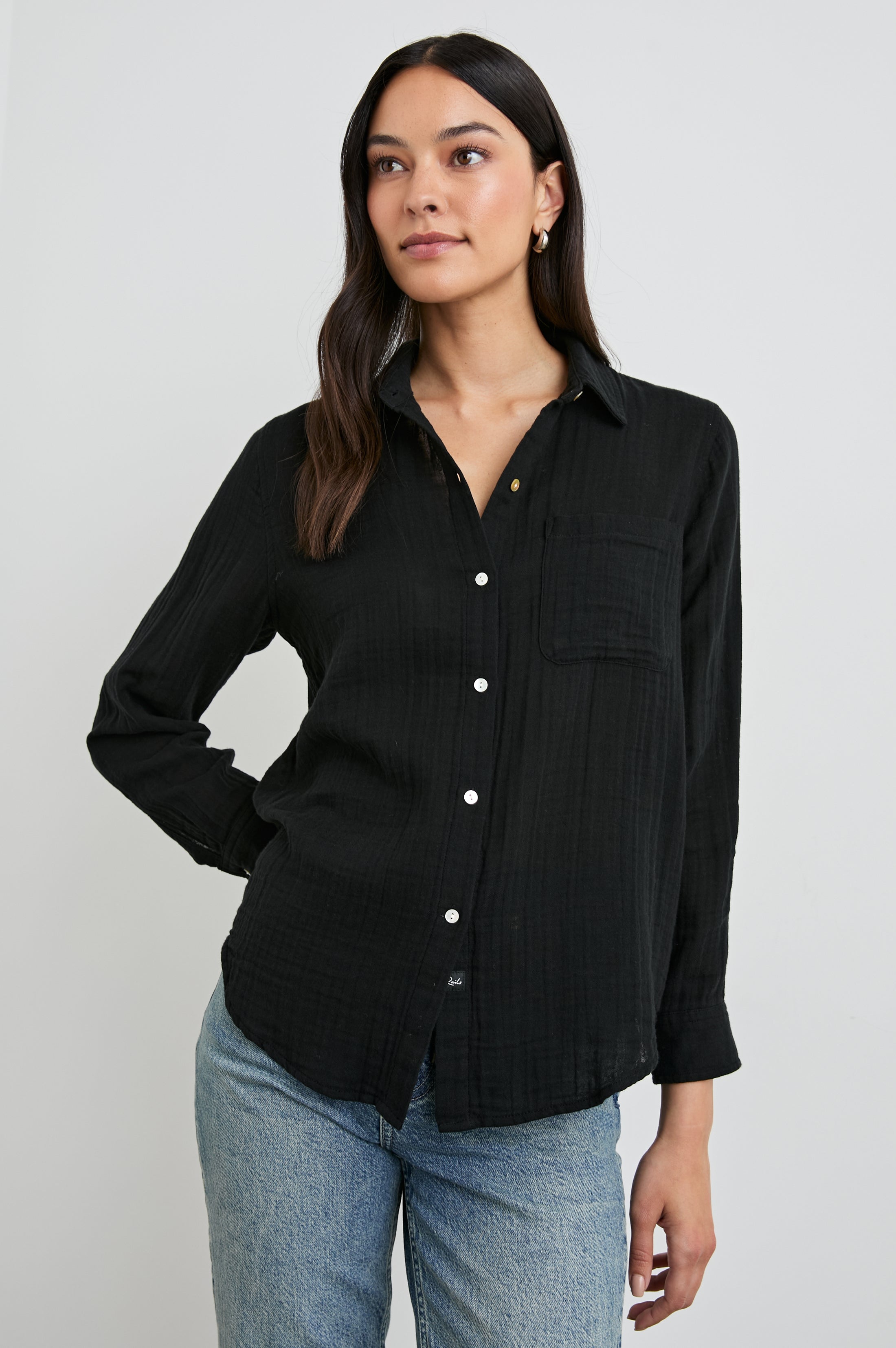 ELLIS SHIRT - BLACK Rails ELLIS SHIRT - BLACK Rails