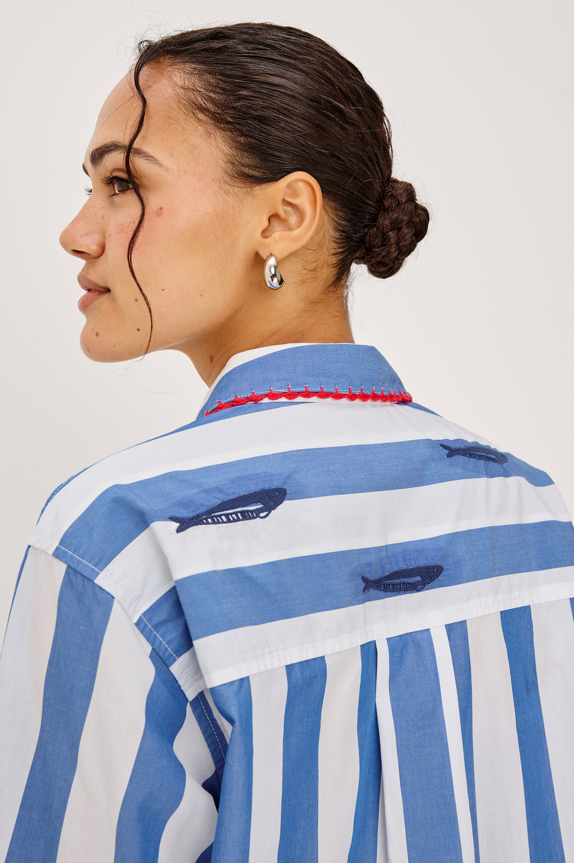 RAILS X GIADZY ELSA SHIRT - DOLCE VITA EMBROIDERY – Rails