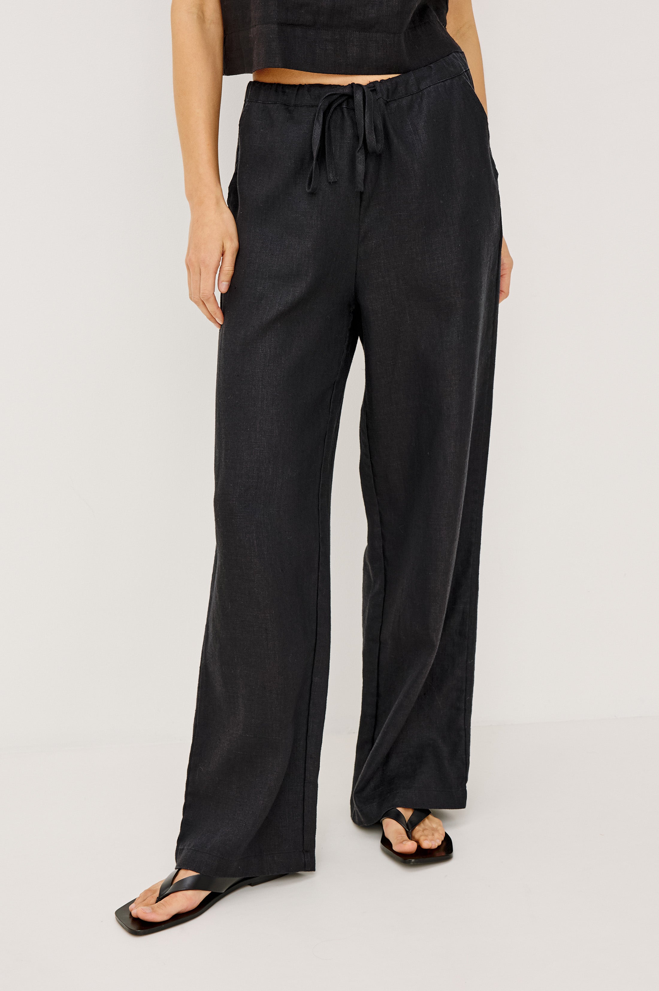 EMMIE PANT - BLACK – Rails